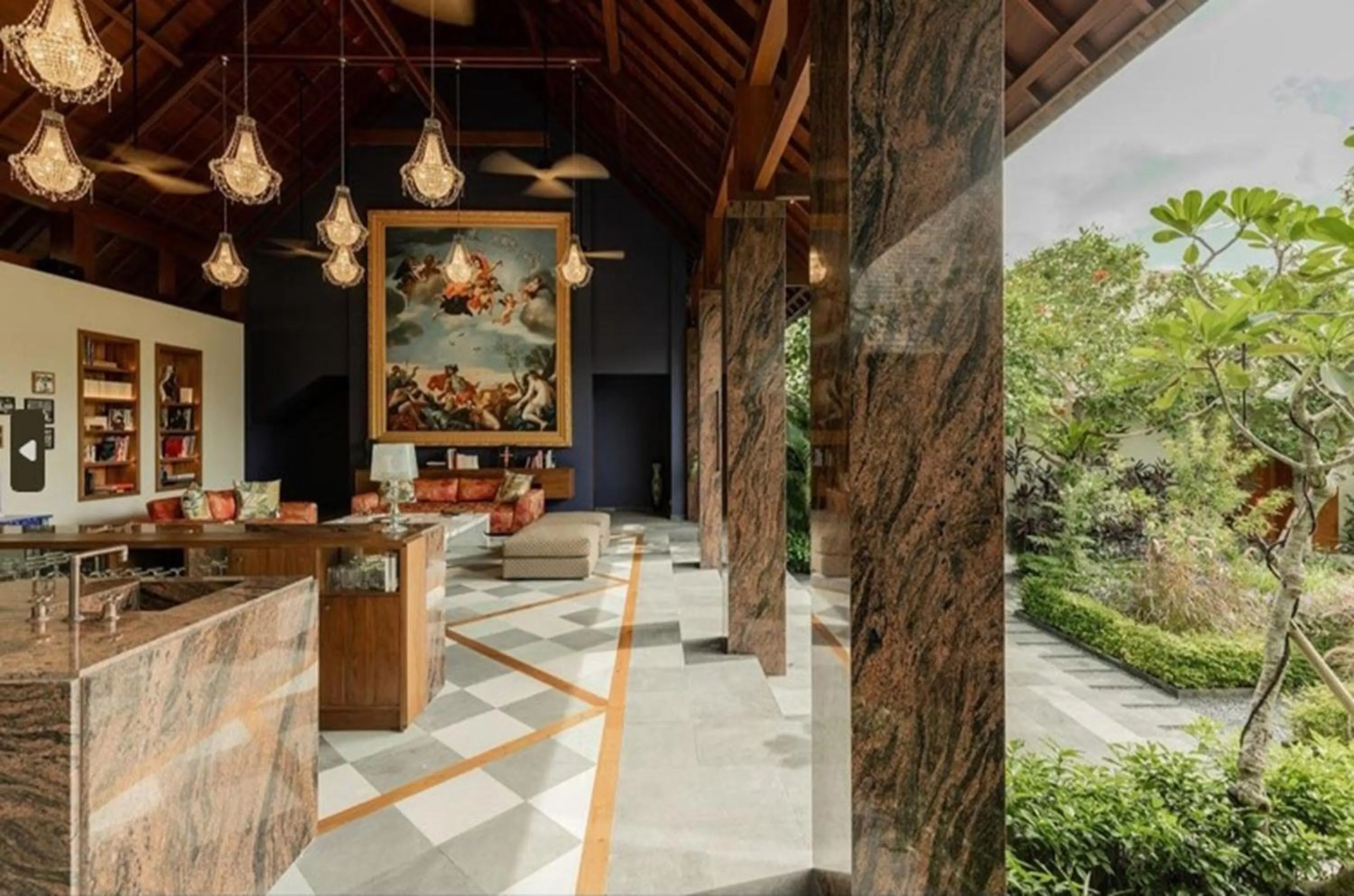 Lobby or reception in La Reserve 1785 Canggu - Adults Only