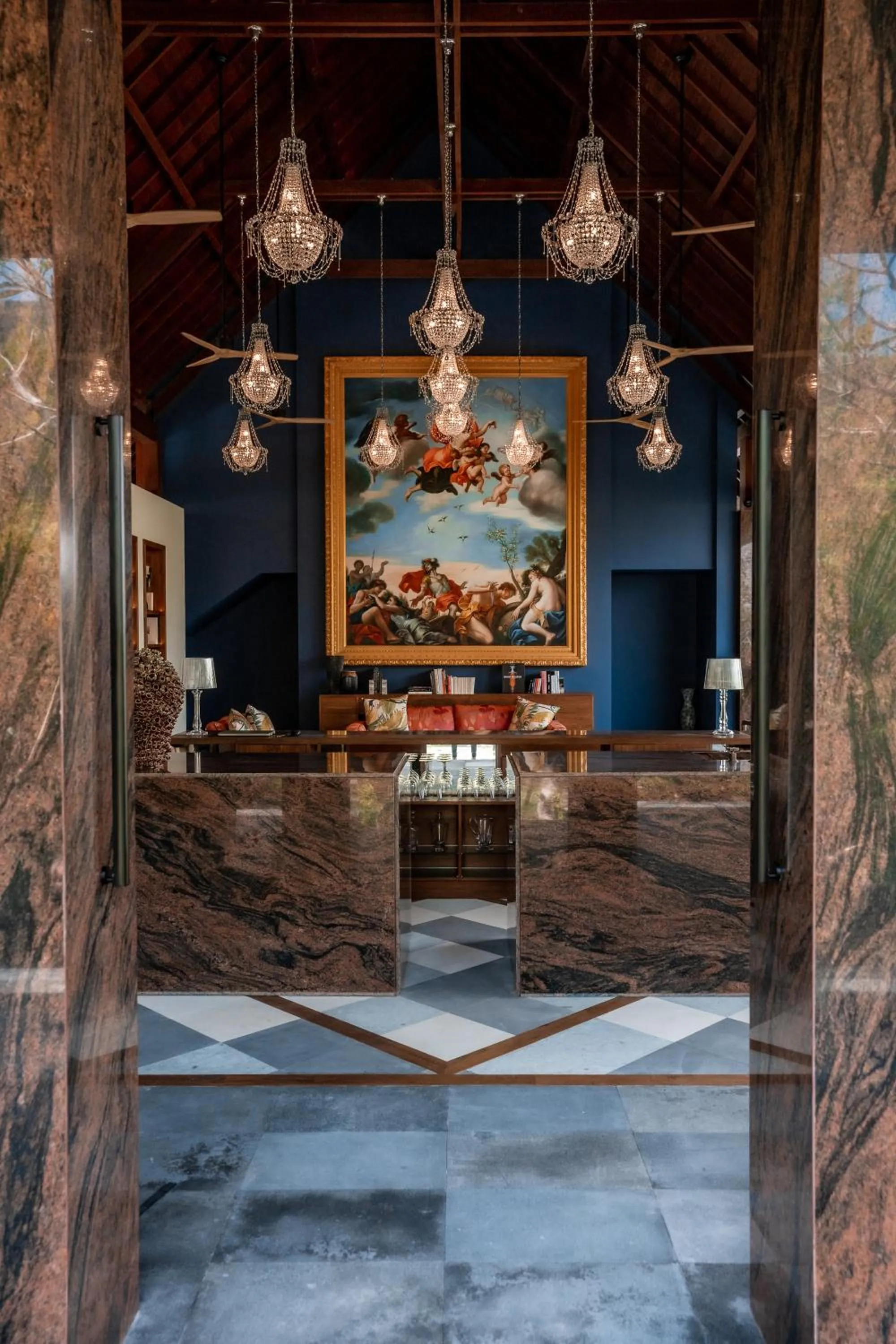 Lobby or reception in La Reserve 1785 Canggu - Adults Only