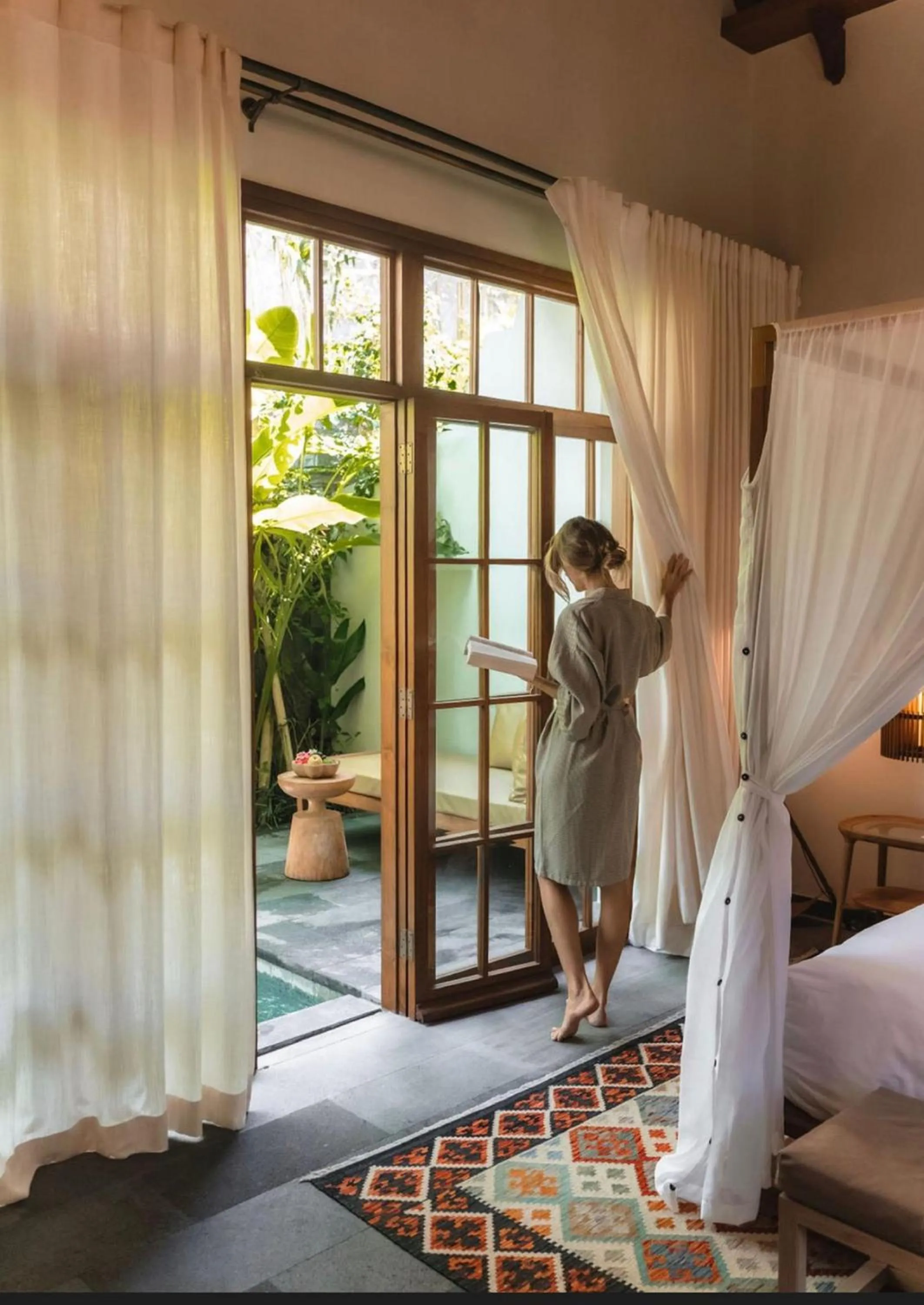 View (from property/room), Bed in La Reserve 1785 Canggu - Adults Only