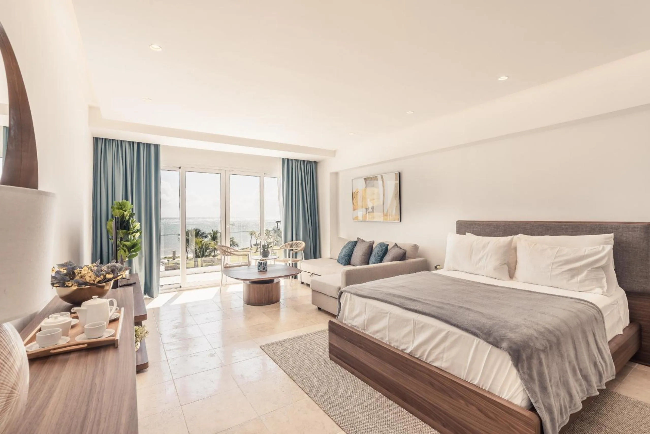 Bed in Ocean view Punta Palmera Studio GC5