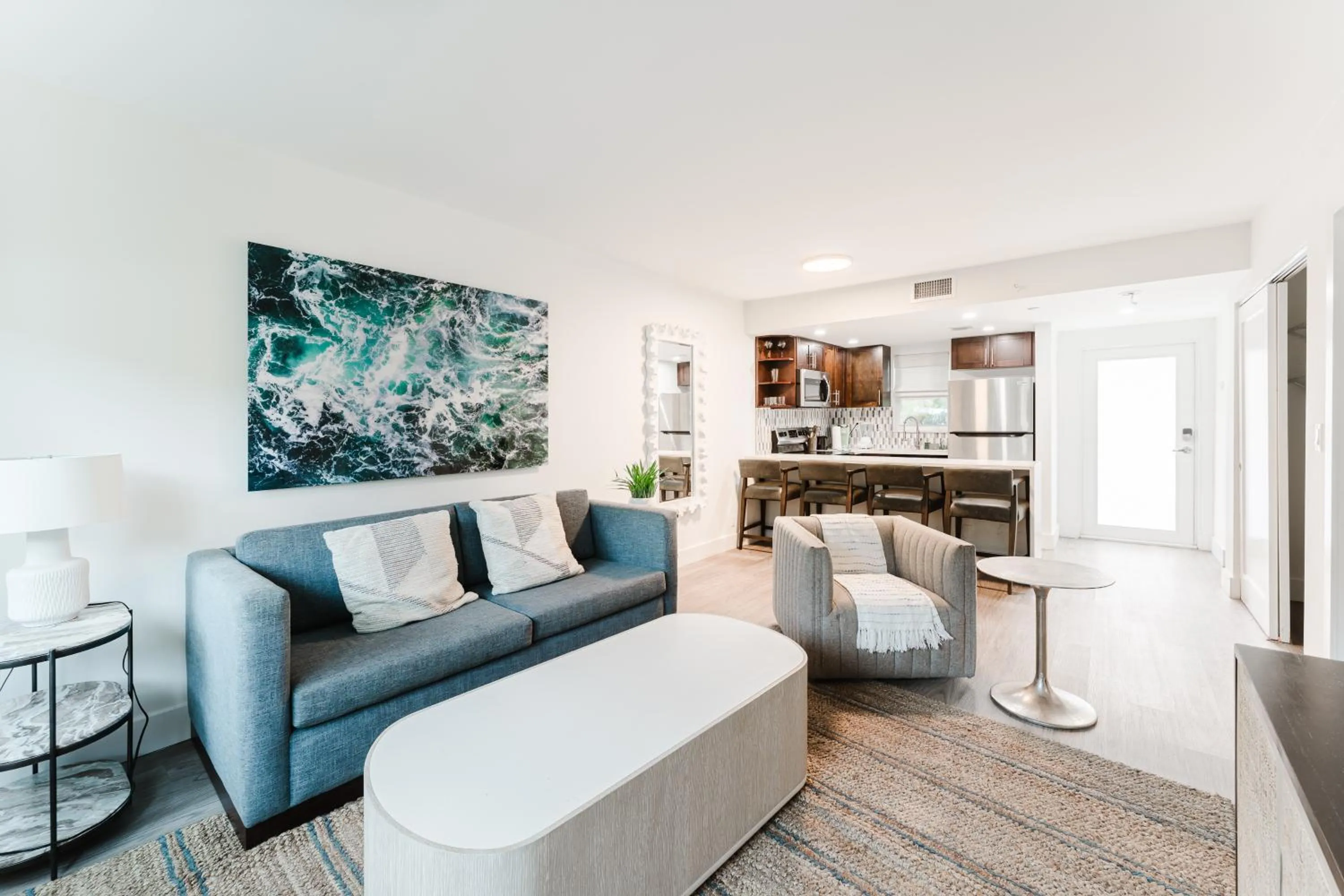 Living room in 365 Ocean