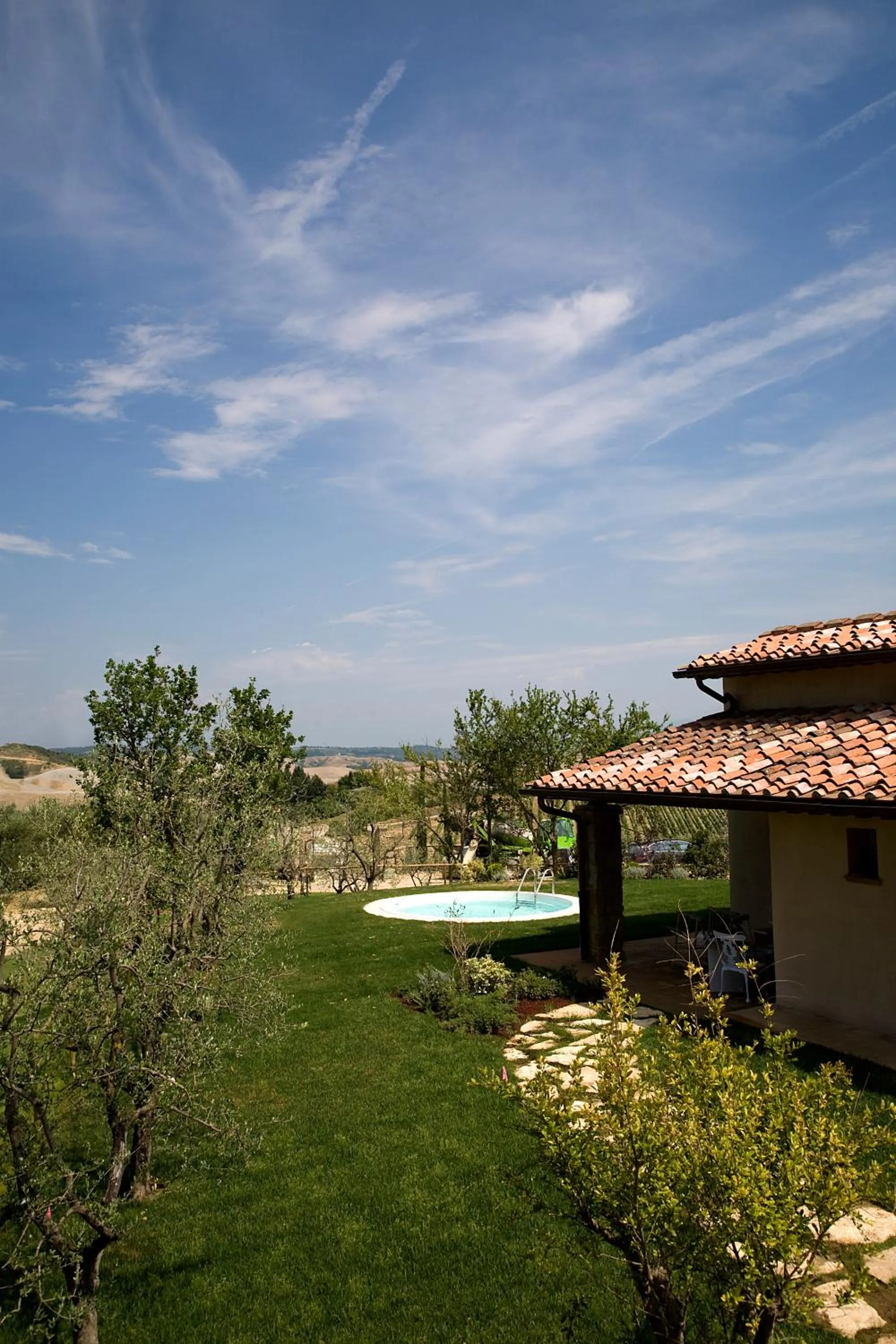 Bird's eye view in Borgo della Meliana Gambassi Terme
