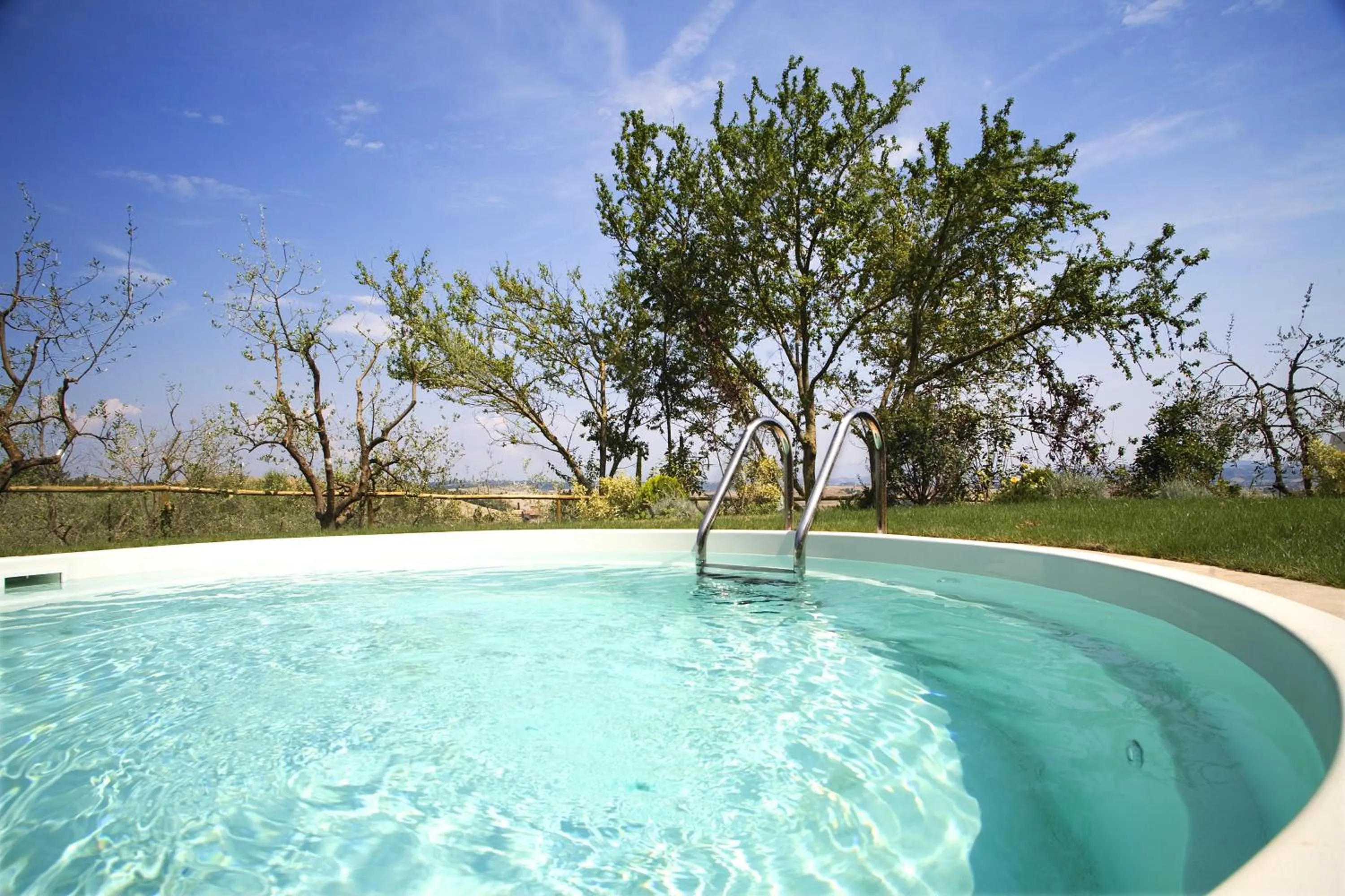 Swimming pool in Borgo della Meliana Gambassi Terme
