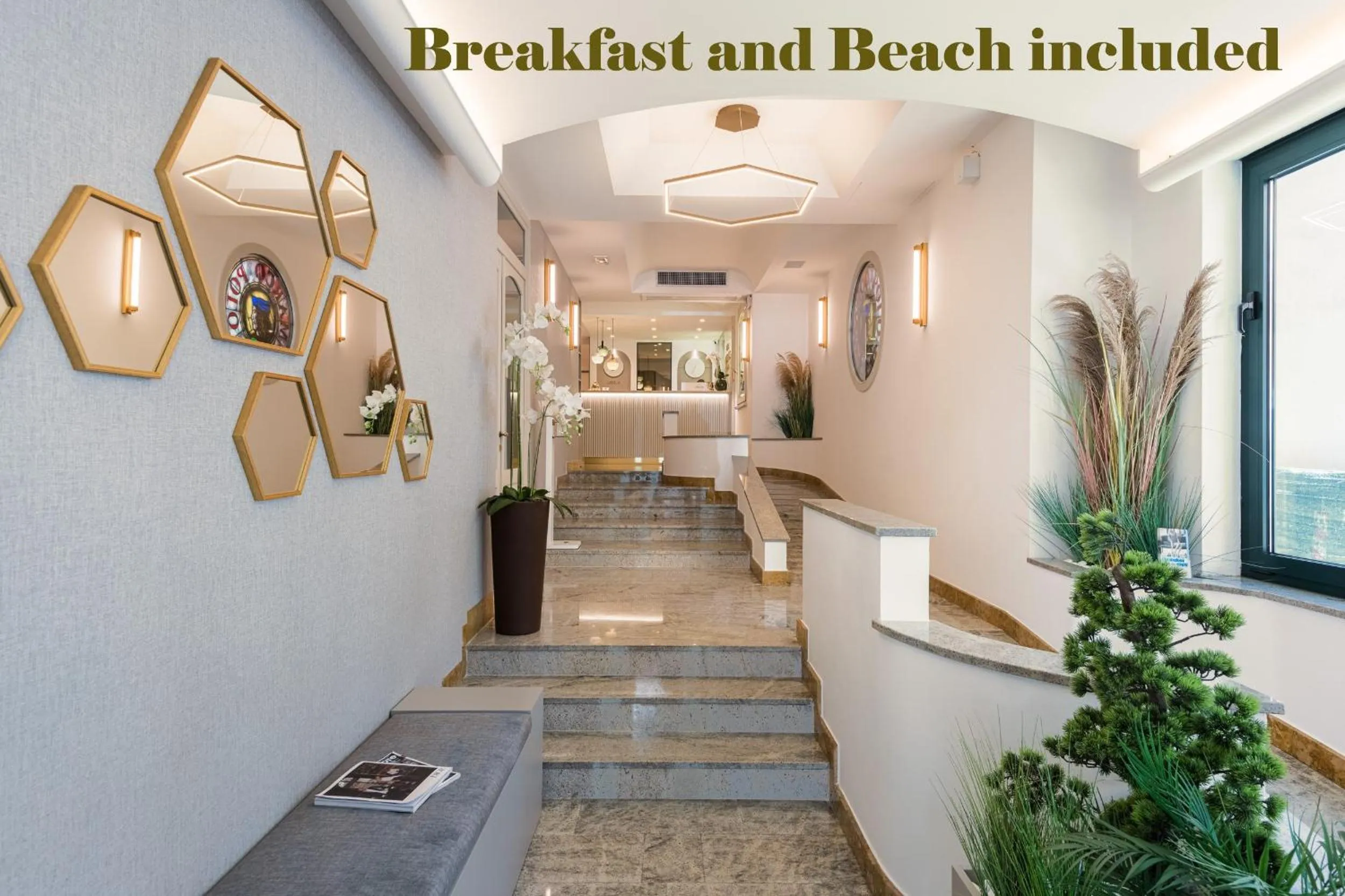 Lobby or reception in Hotel Marco Polo 3 Stelle Superior