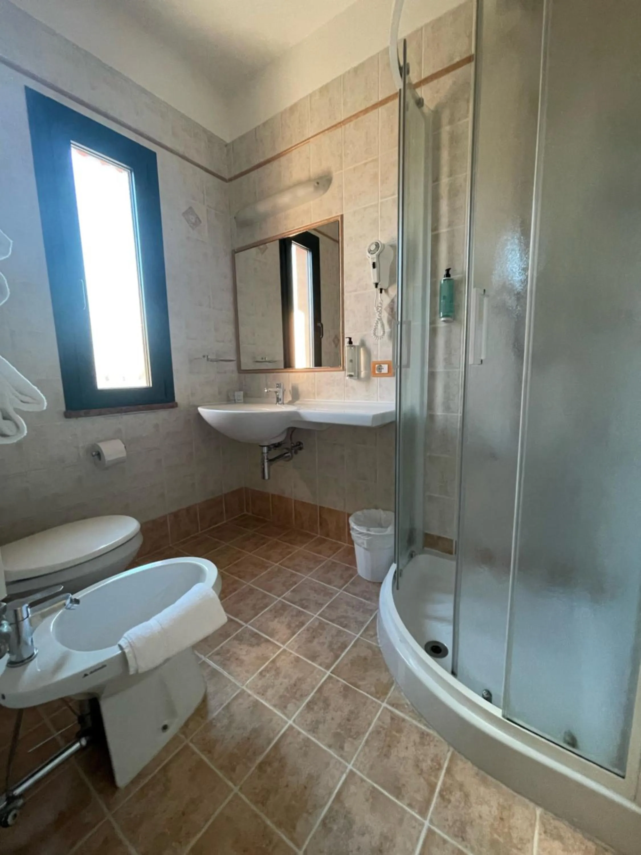 Shower in Hotel Marco Polo 3 Stelle Superior