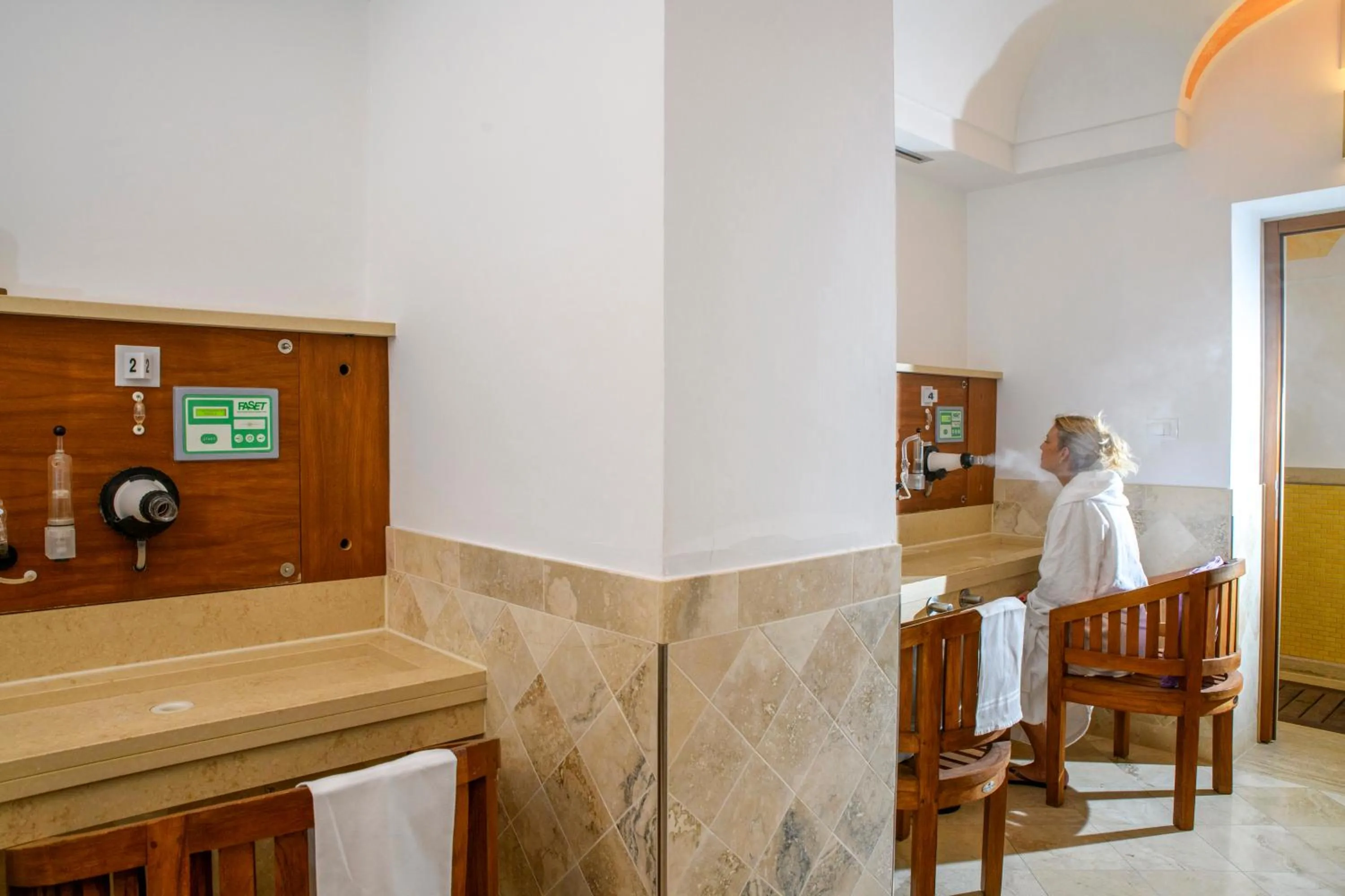 Spa and wellness centre/facilities in Hotel Terme San Michele & SPA, WorldHotels Distinctive