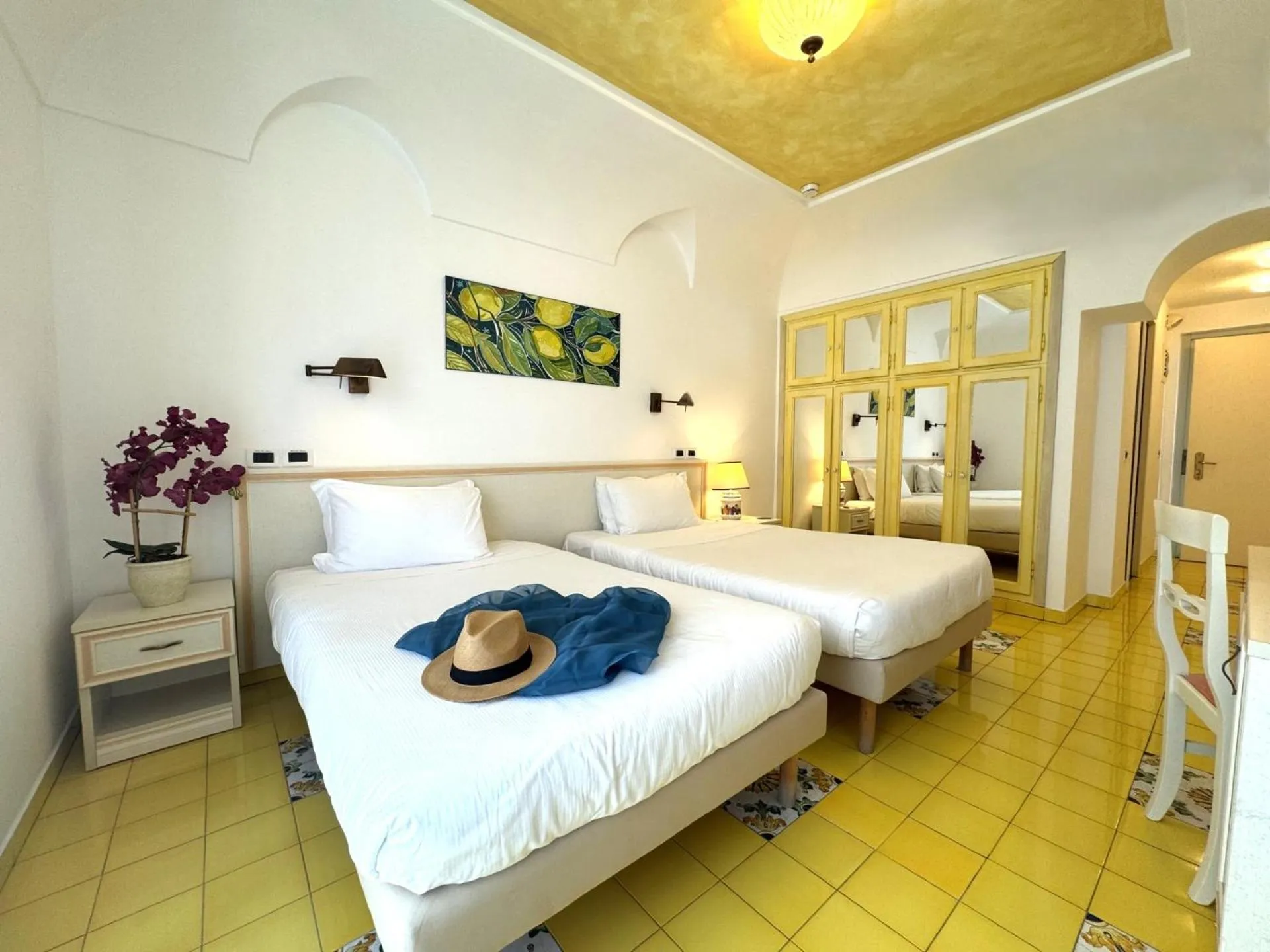 Bedroom, Bed in Hotel Terme San Michele & SPA, WorldHotels Distinctive