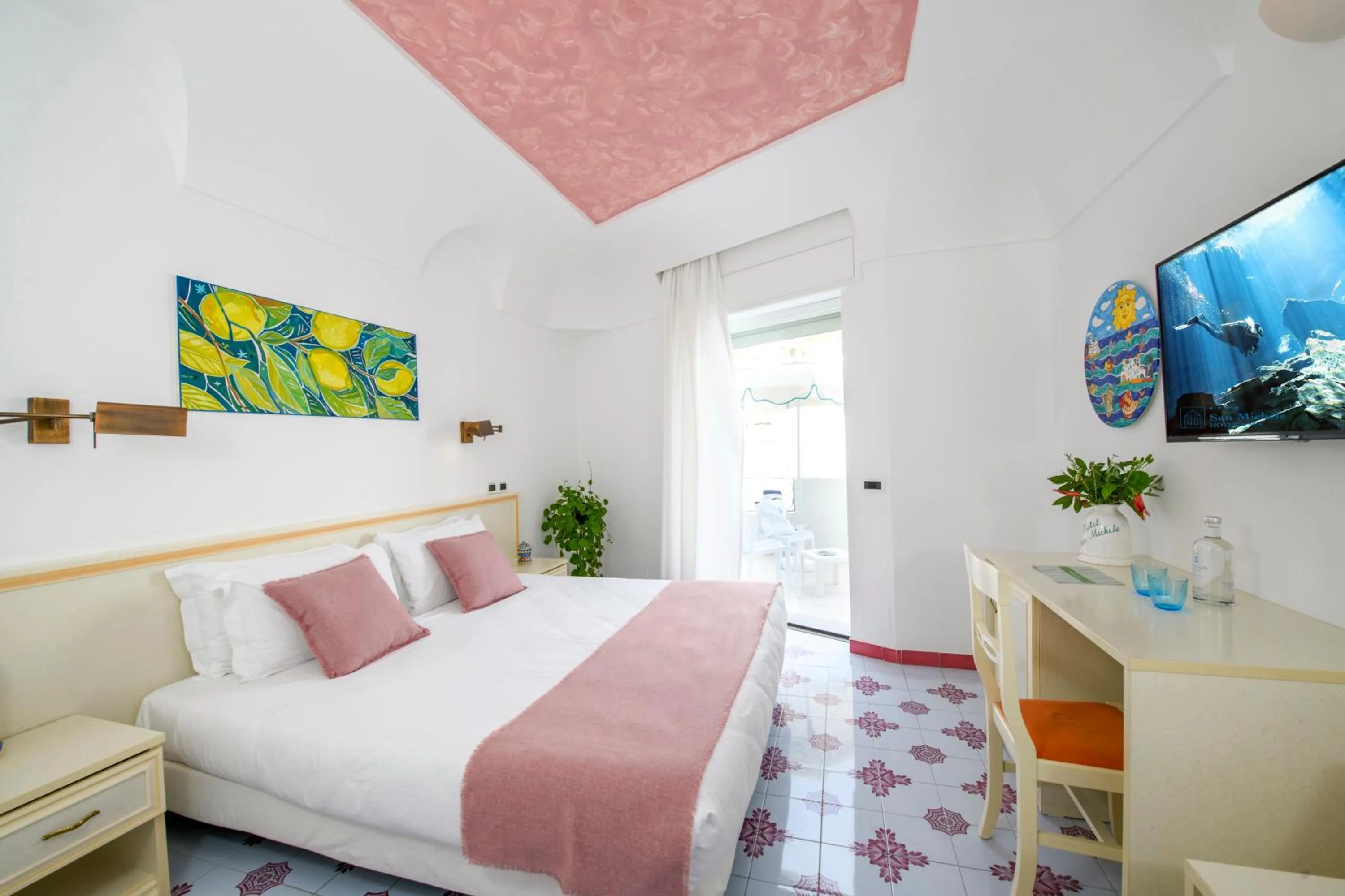 Bed in Hotel Terme San Michele & SPA, WorldHotels Distinctive