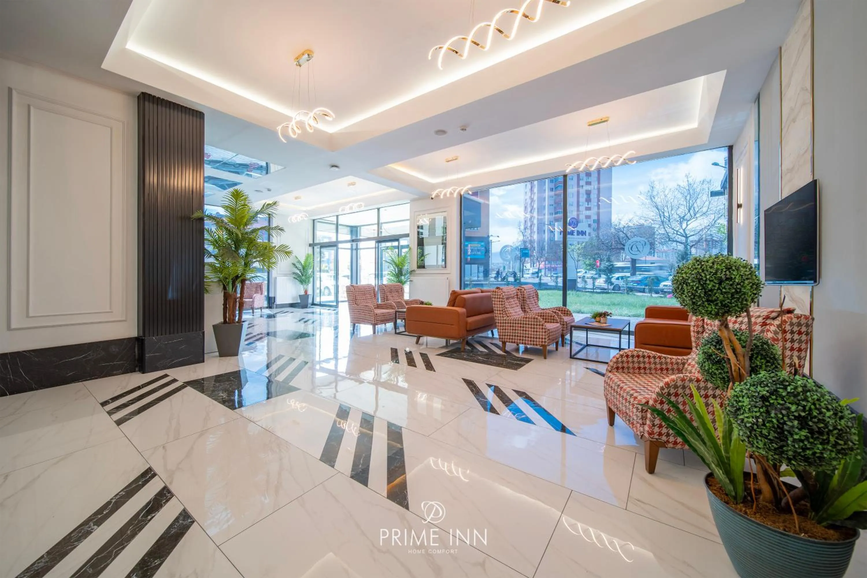 Lobby or reception in PRIME INN CITY