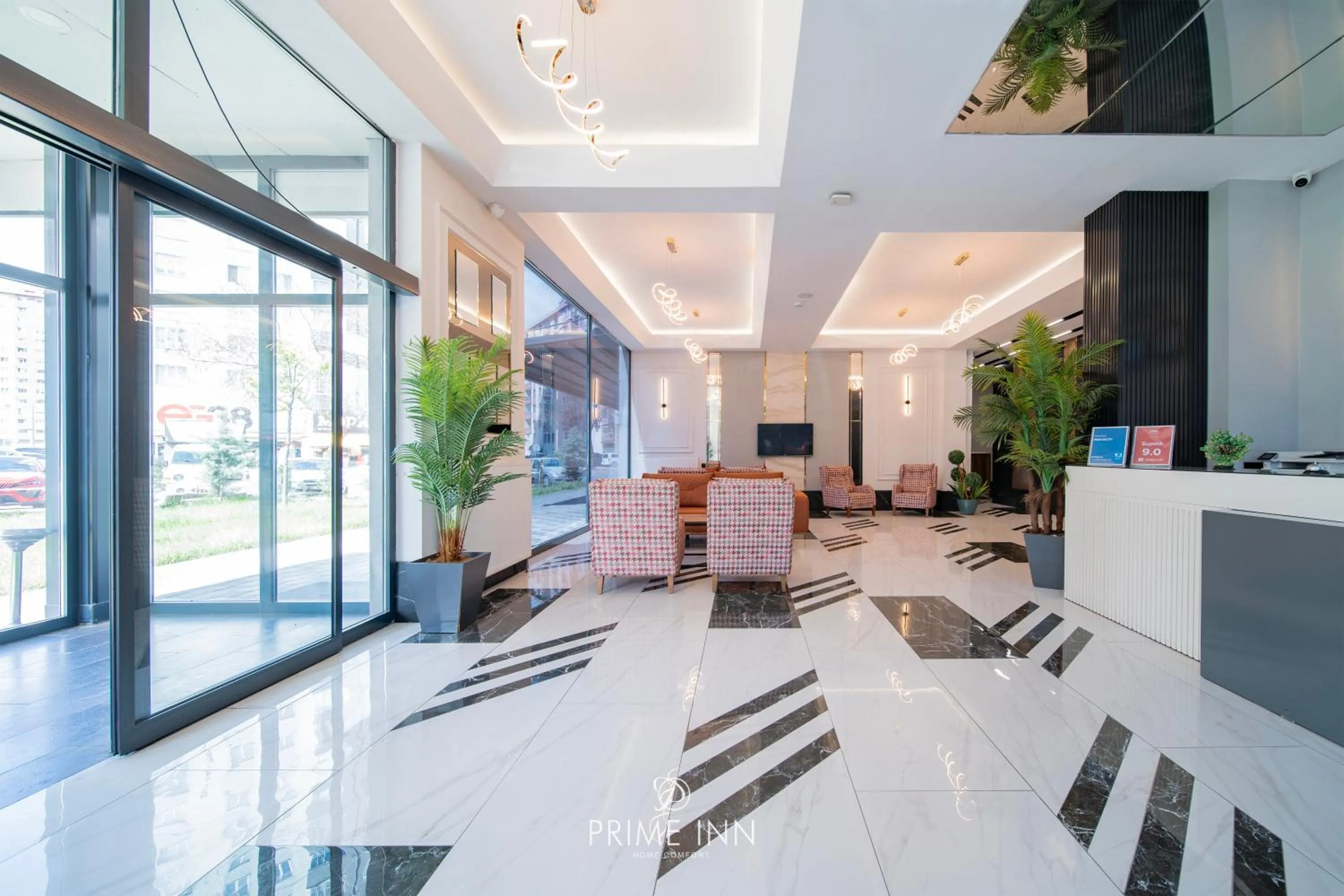 Lobby or reception in PRIME INN CITY