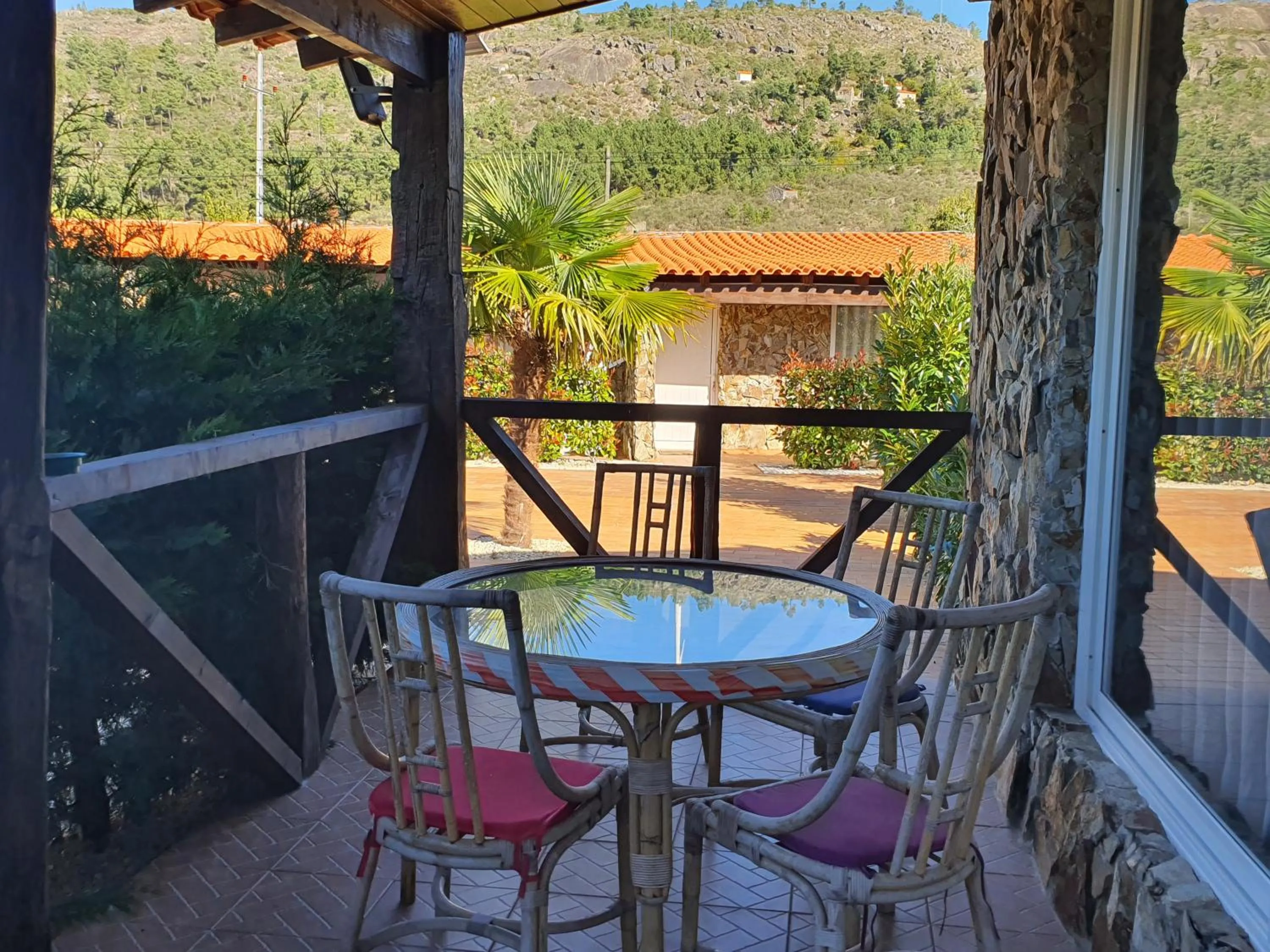 Patio in Gojim Casa Rural
