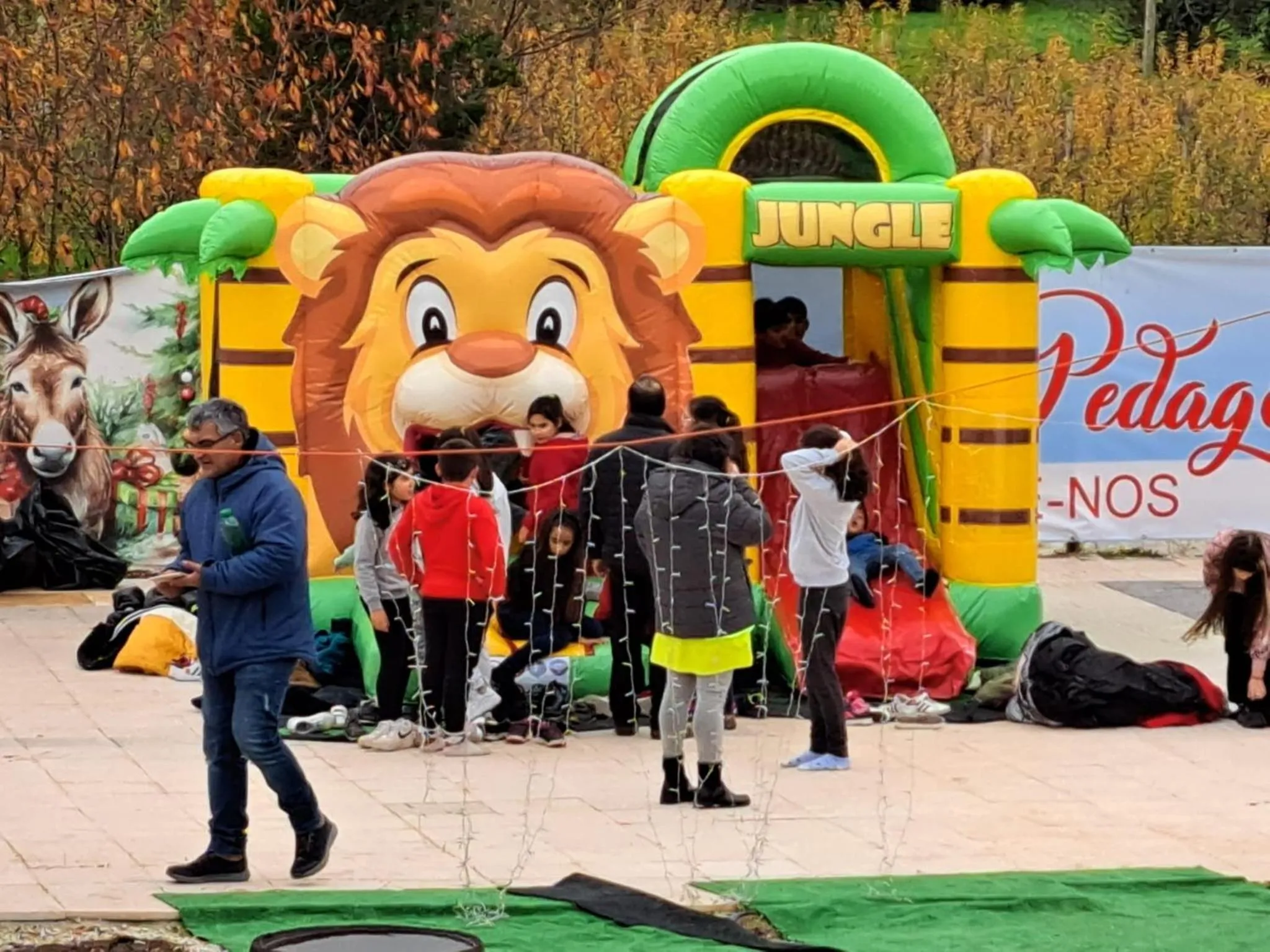 Children play ground in Gojim Casa Rural