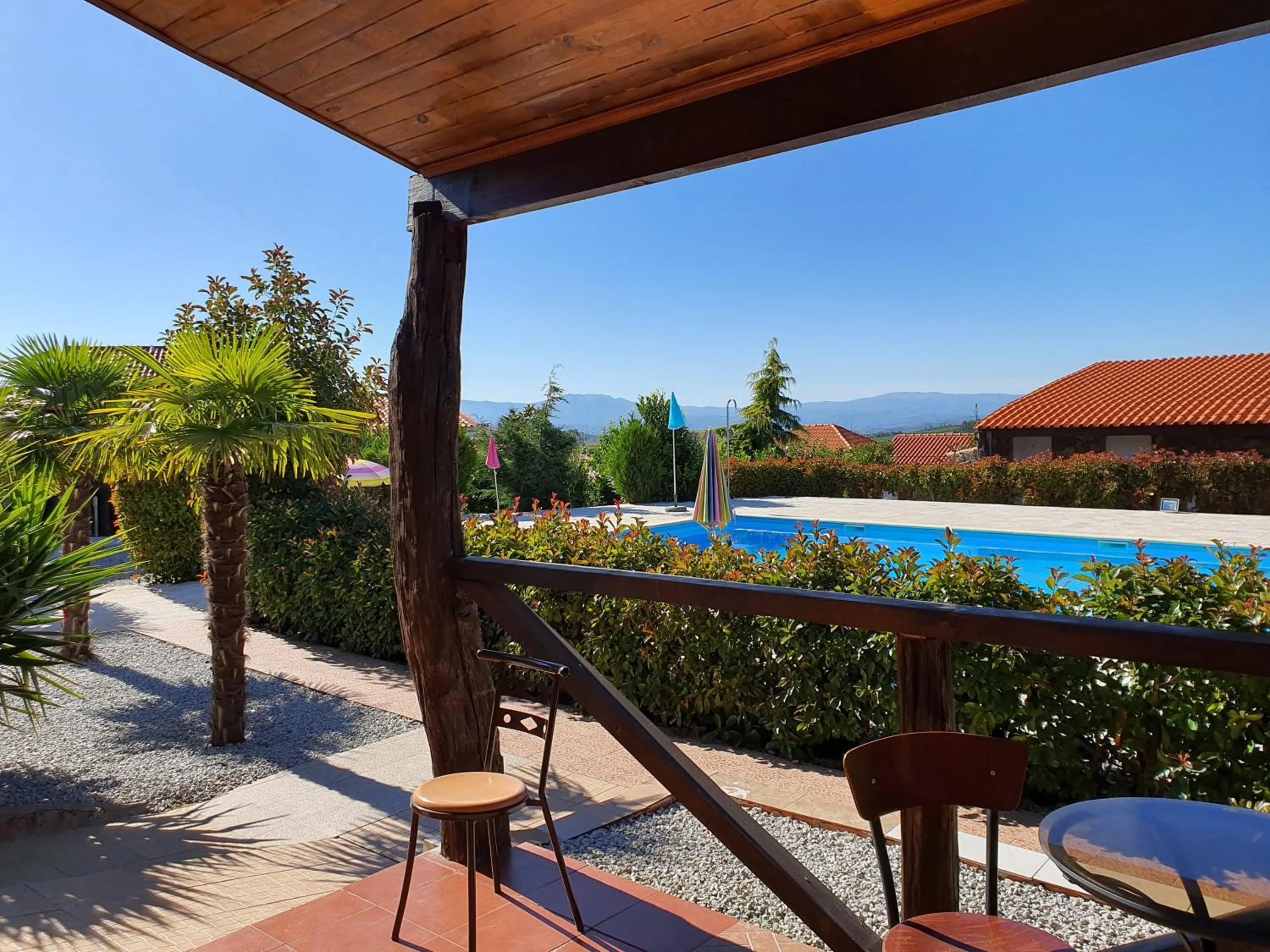 Swimming pool in Gojim Casa Rural