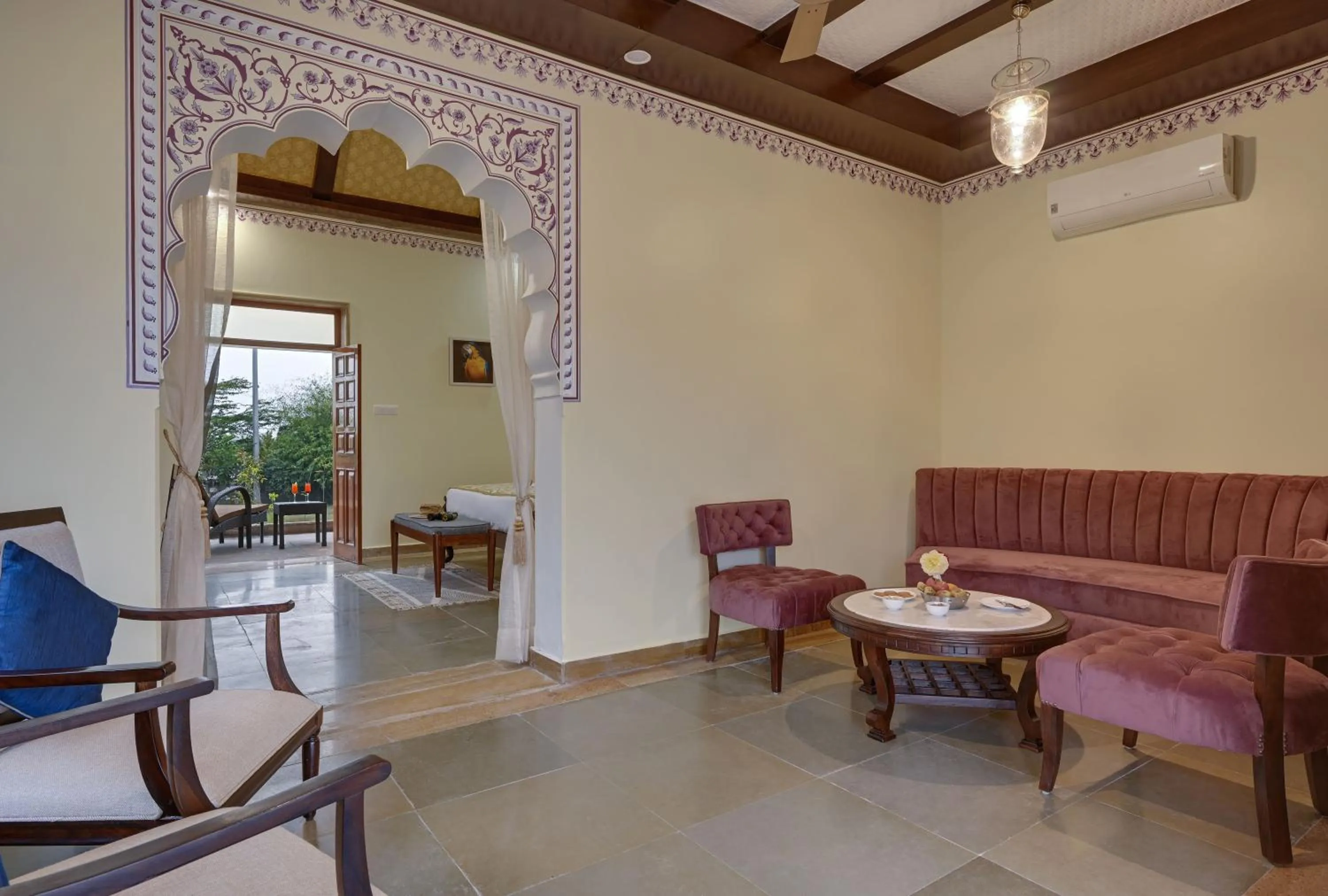 Living room in The Sawai Bagh