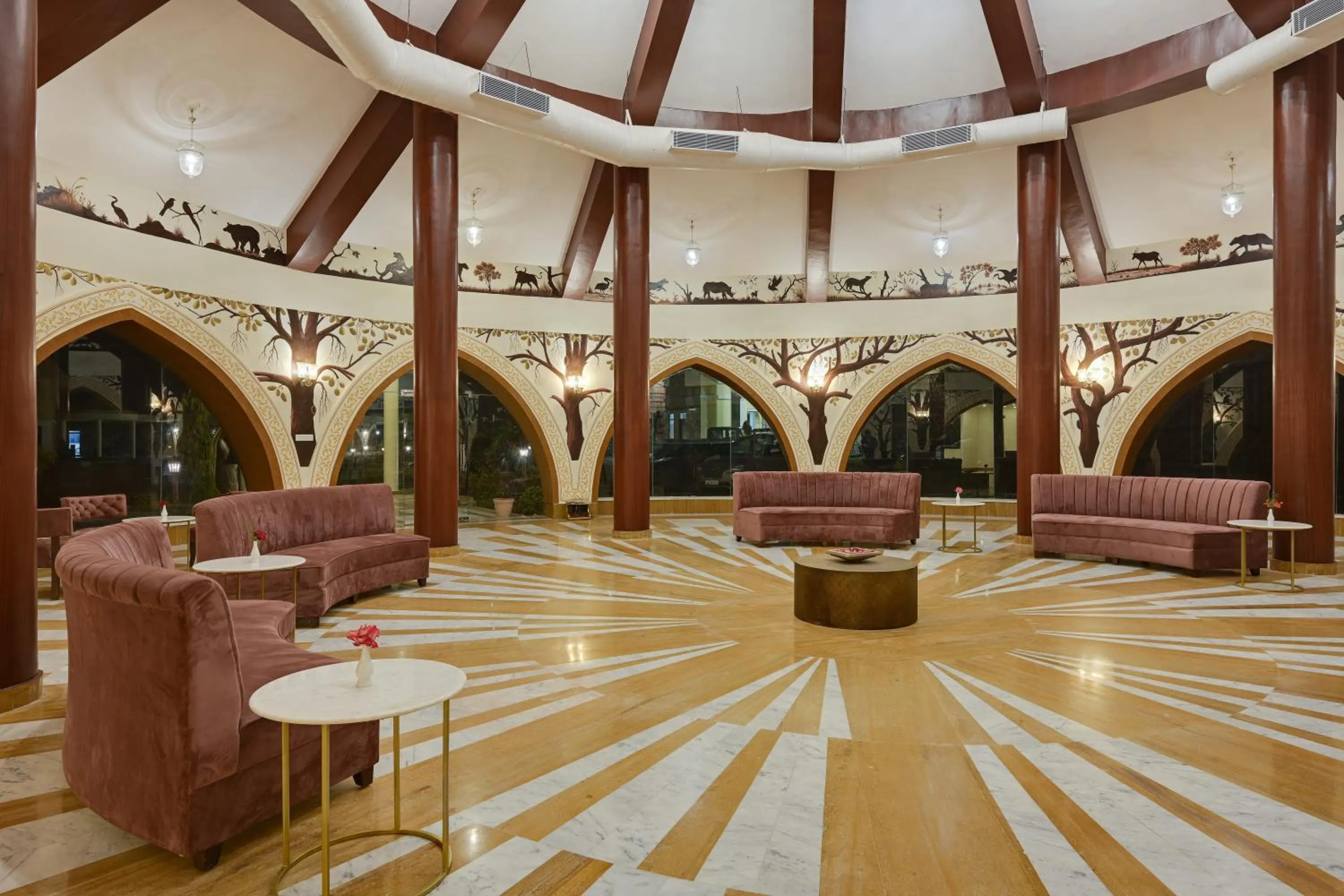 Lobby or reception in The Sawai Bagh