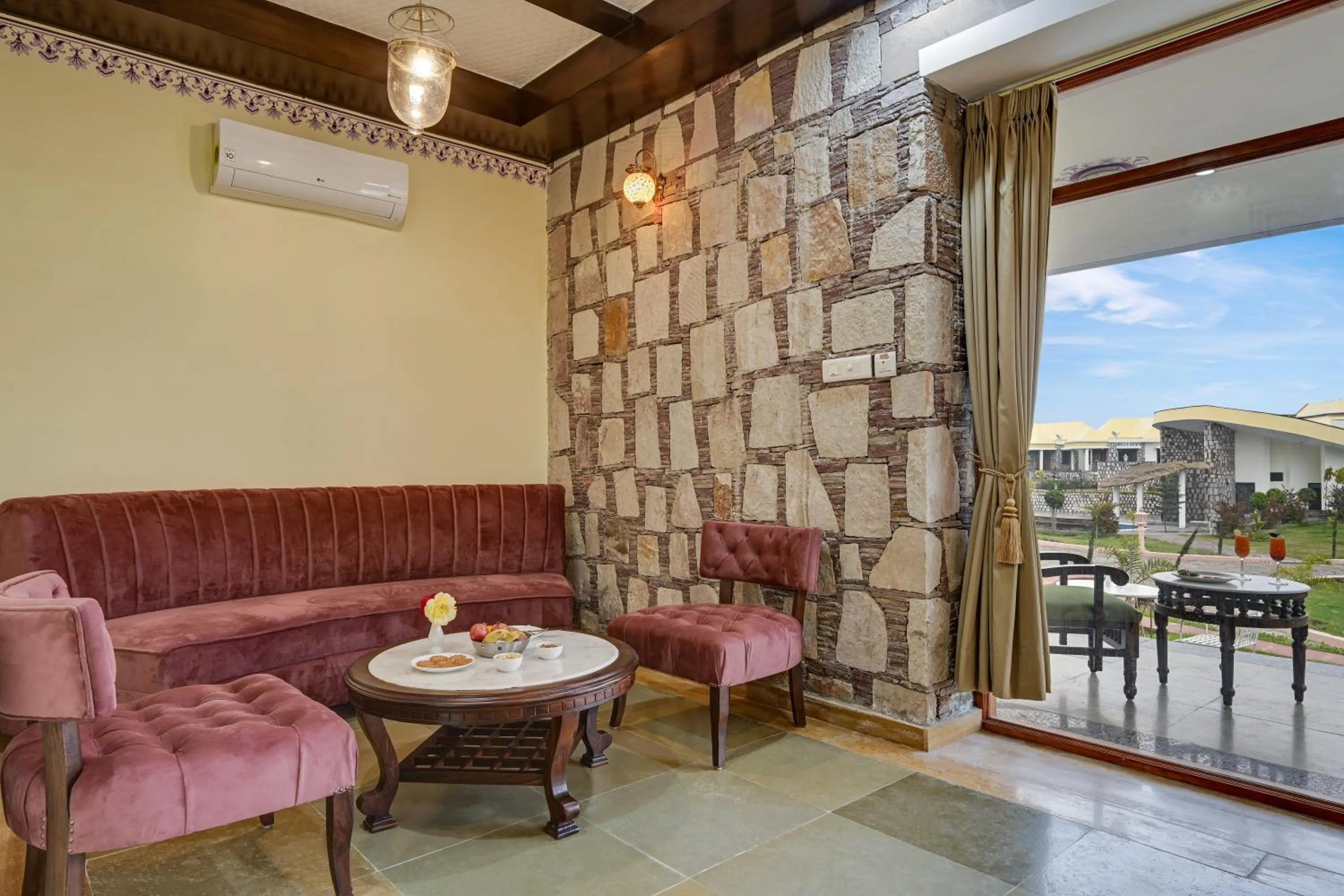 Living room in The Sawai Bagh