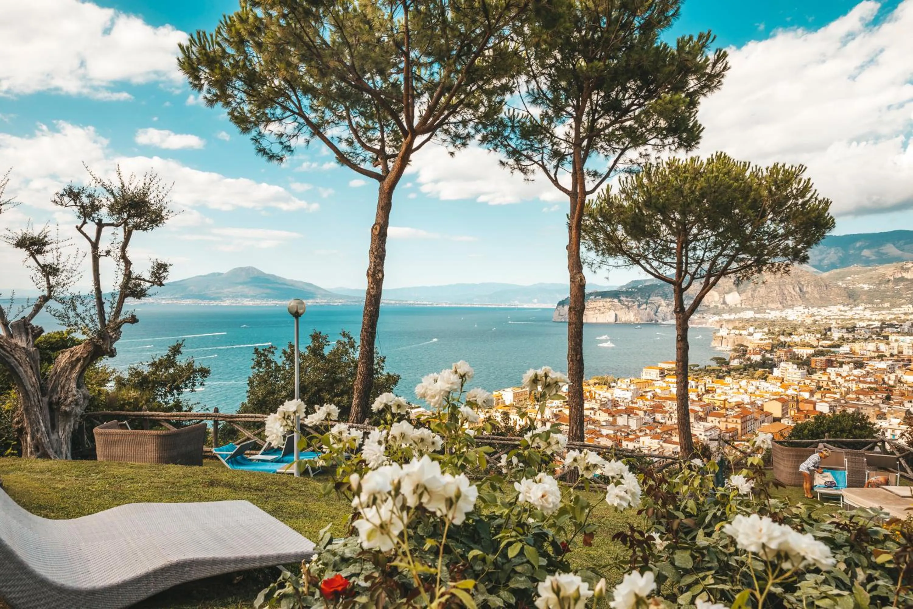Garden in Grand Hotel President