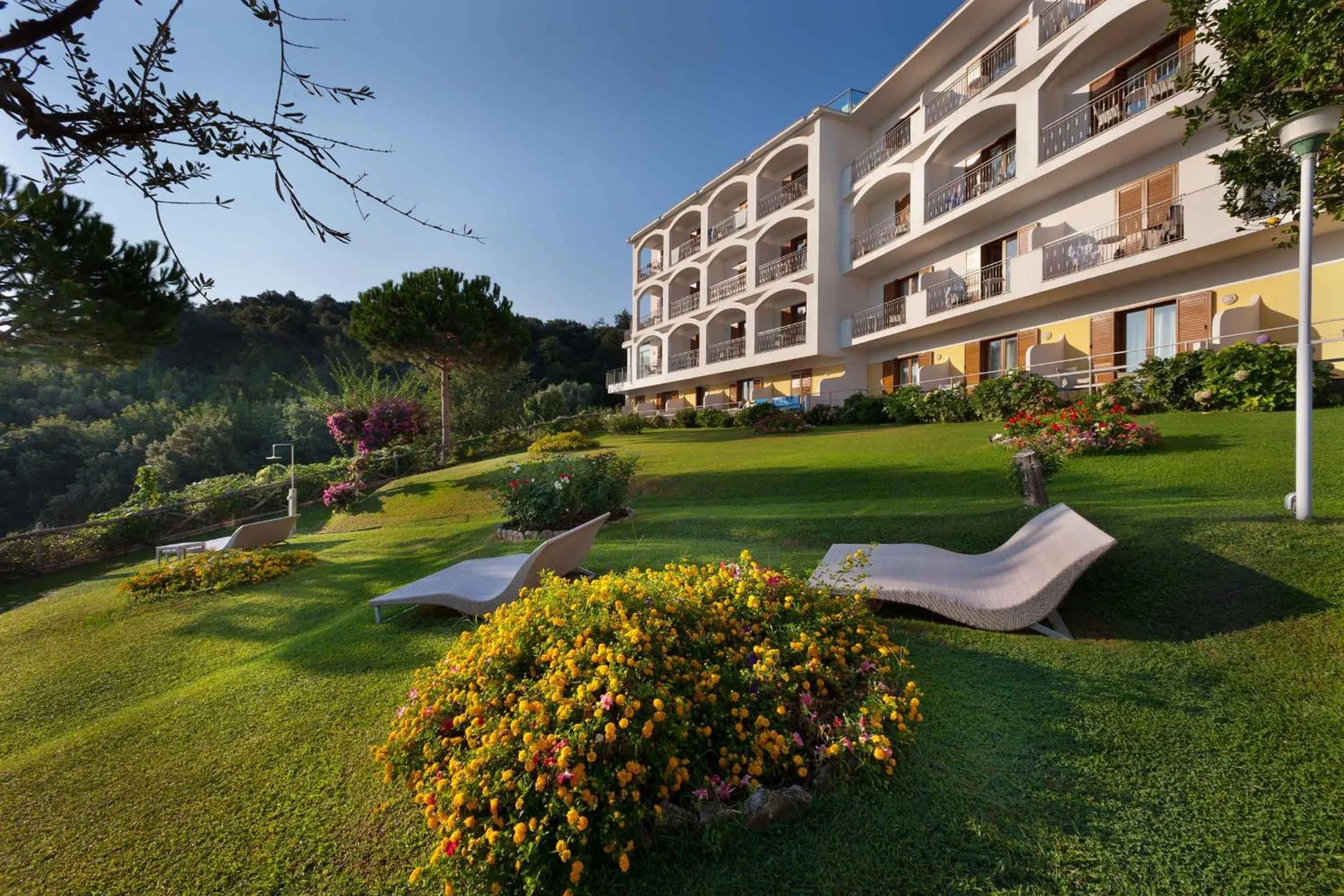 Garden in Grand Hotel President