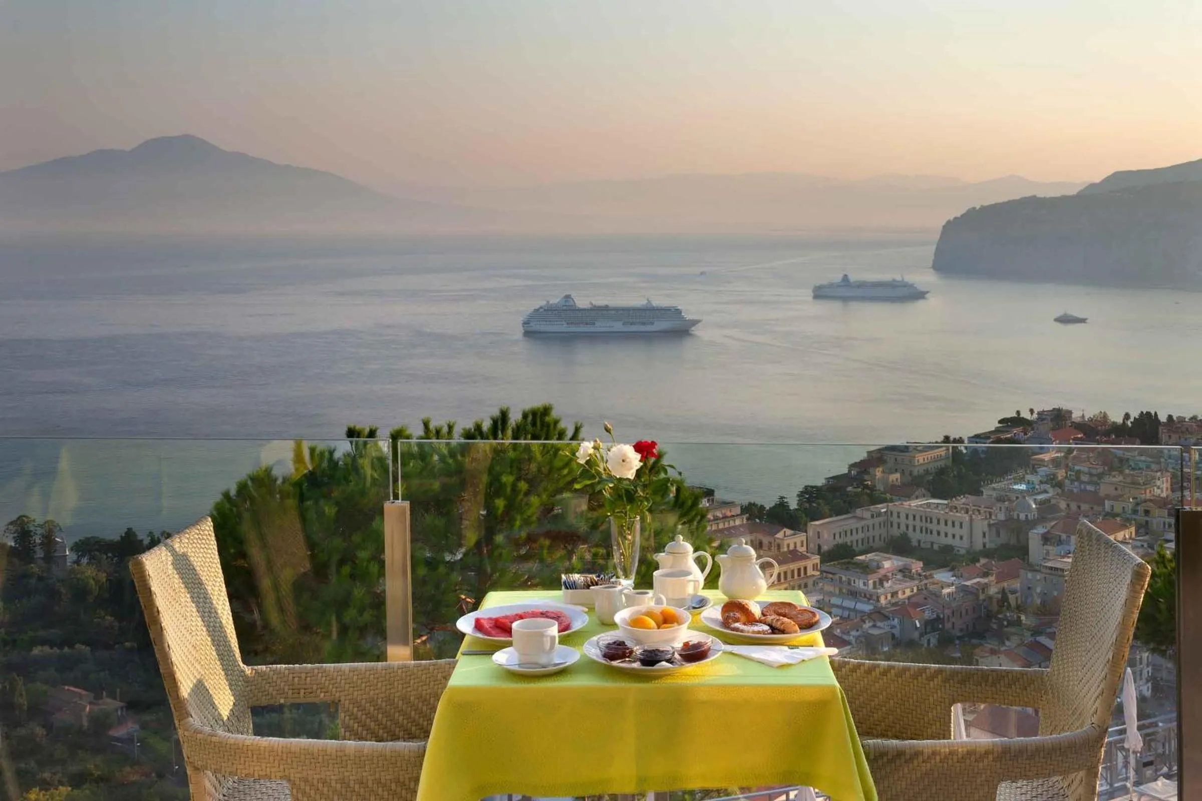 Sea view in Grand Hotel President