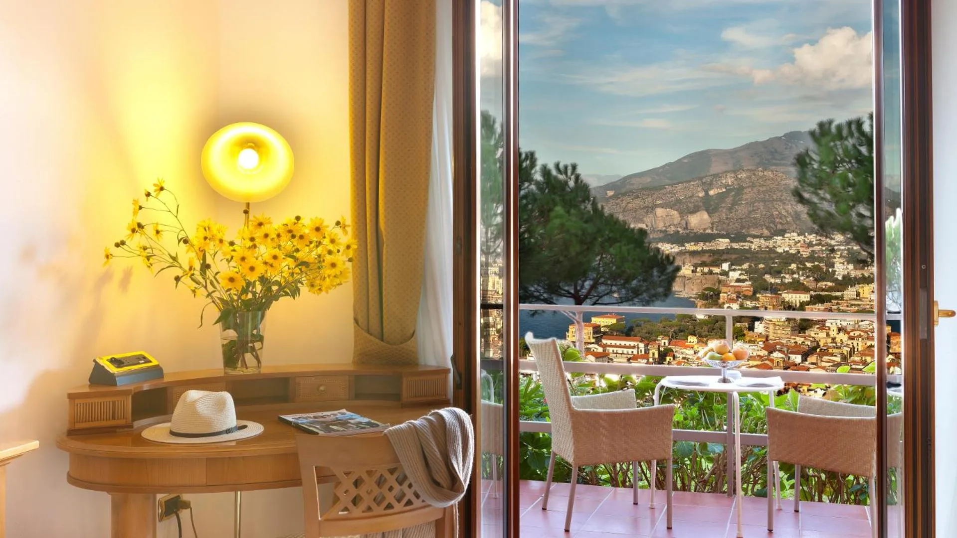 Natural landscape in Grand Hotel President