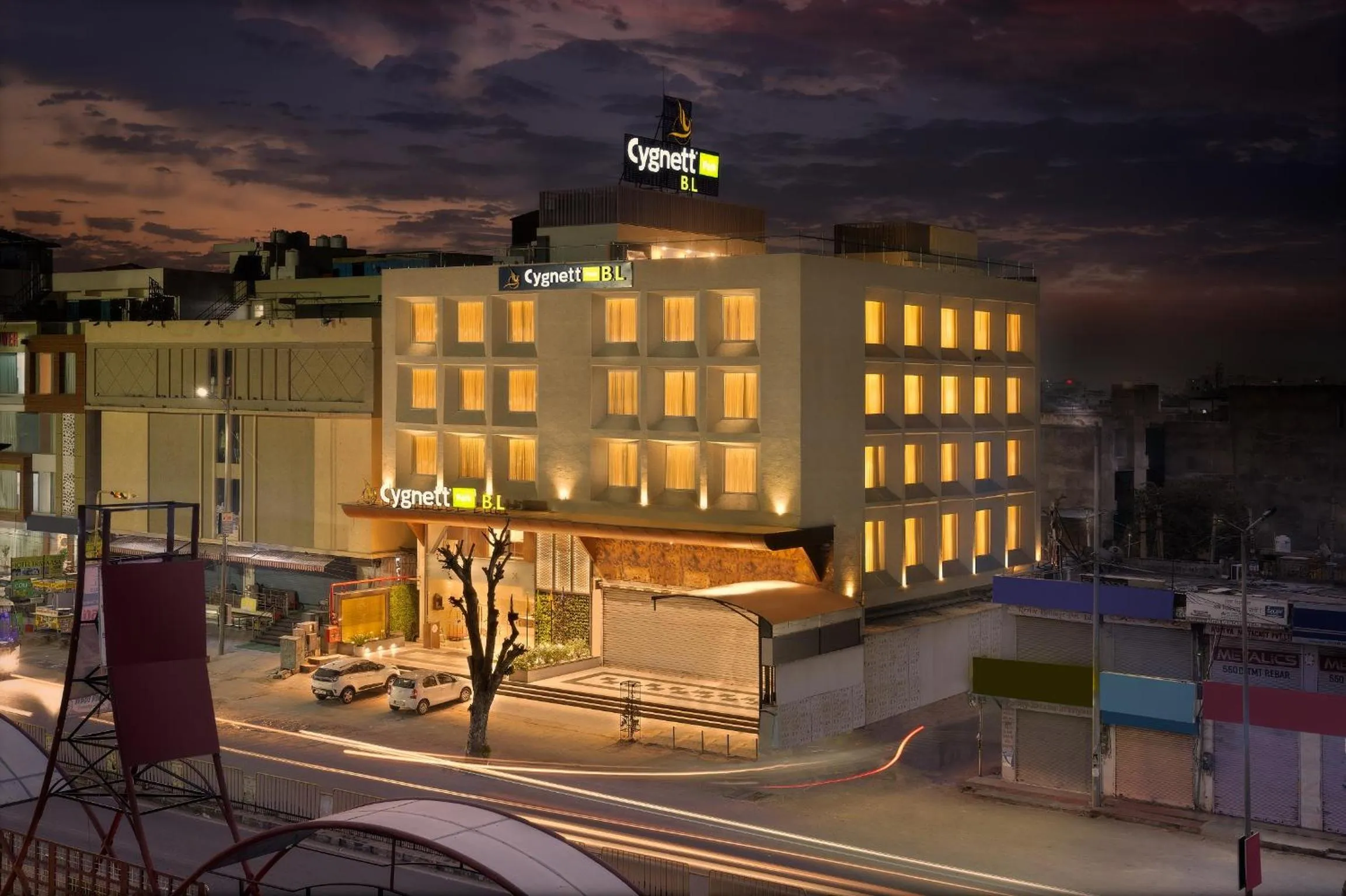 Facade/entrance in Cygnett Park BL