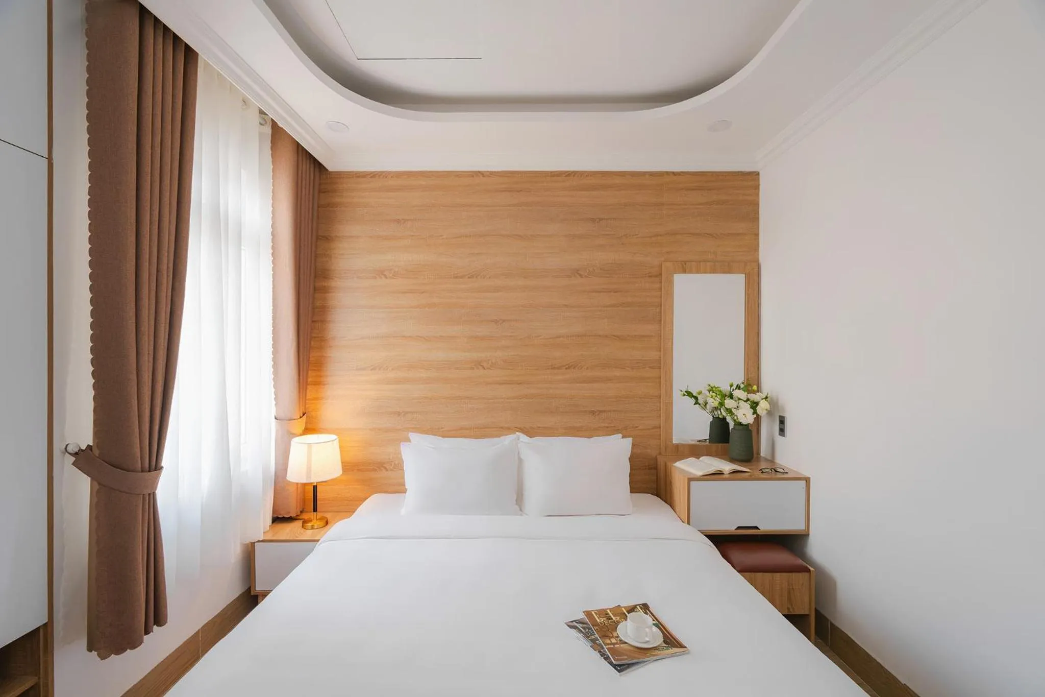 Bedroom, Bed in Nature Hotel Da Lat - Le Dai Hanh