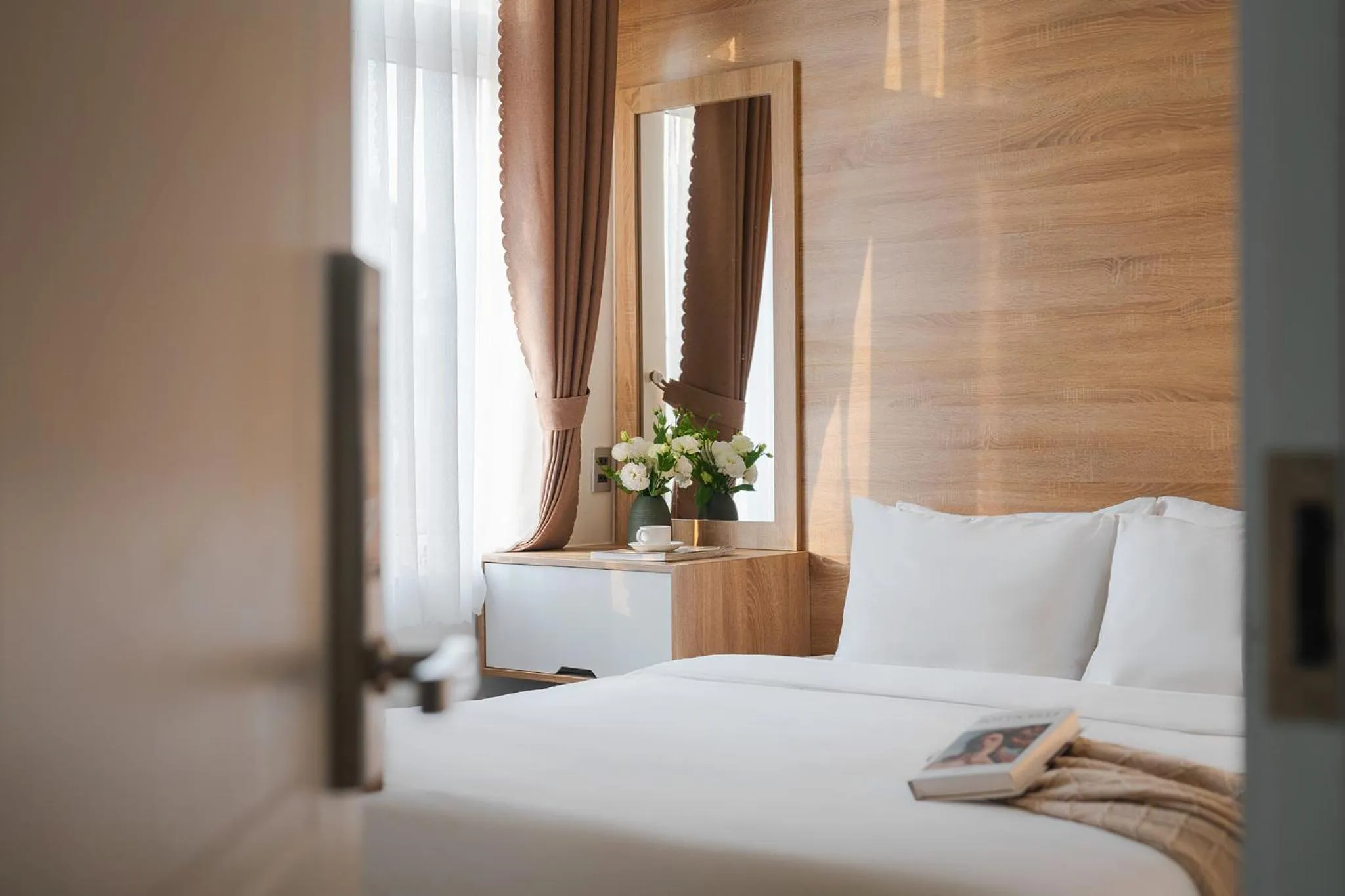 View (from property/room), Bed in Nature Hotel Da Lat - Le Dai Hanh