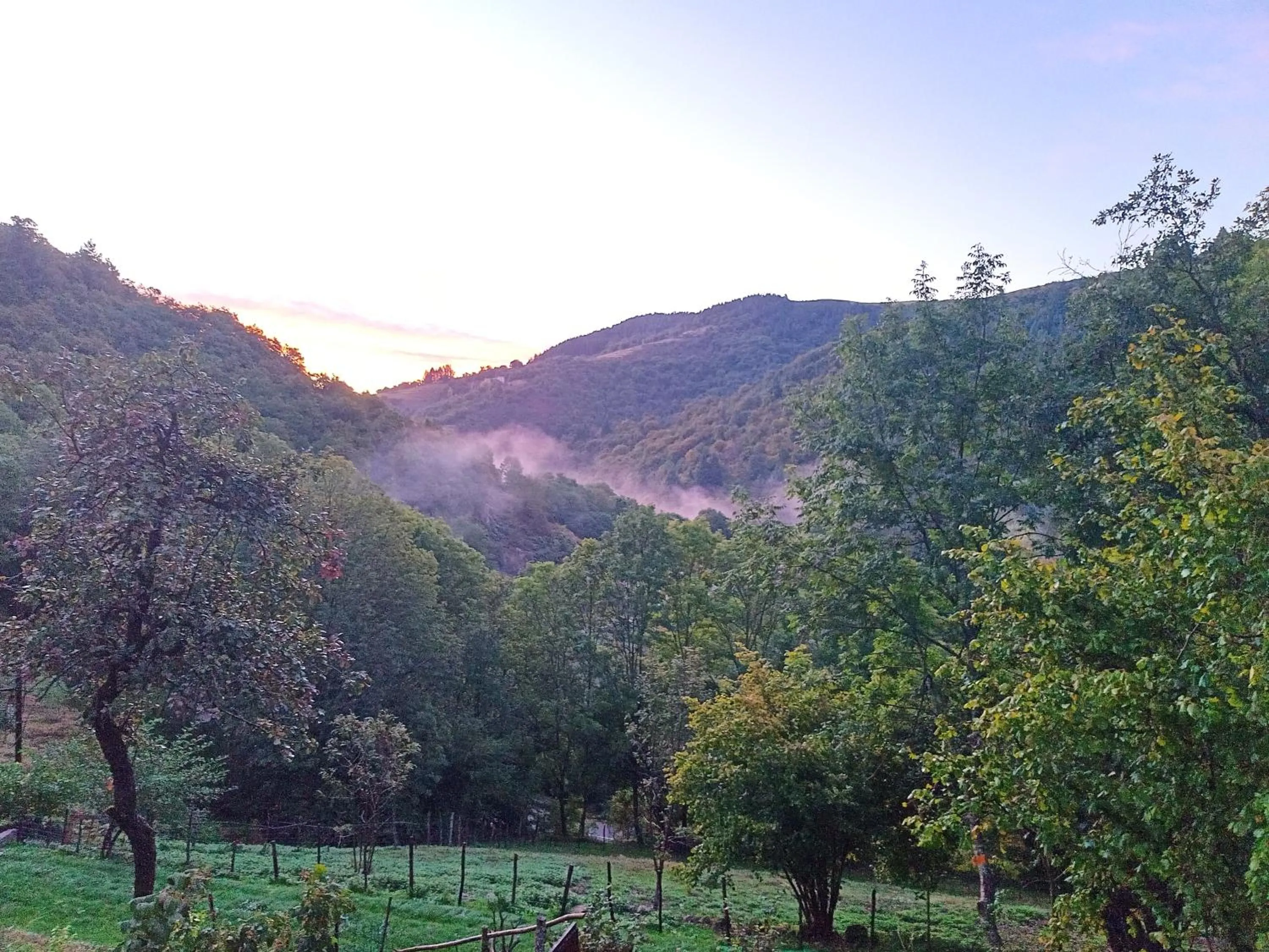 Natural landscape in Le Temps Suspendu
