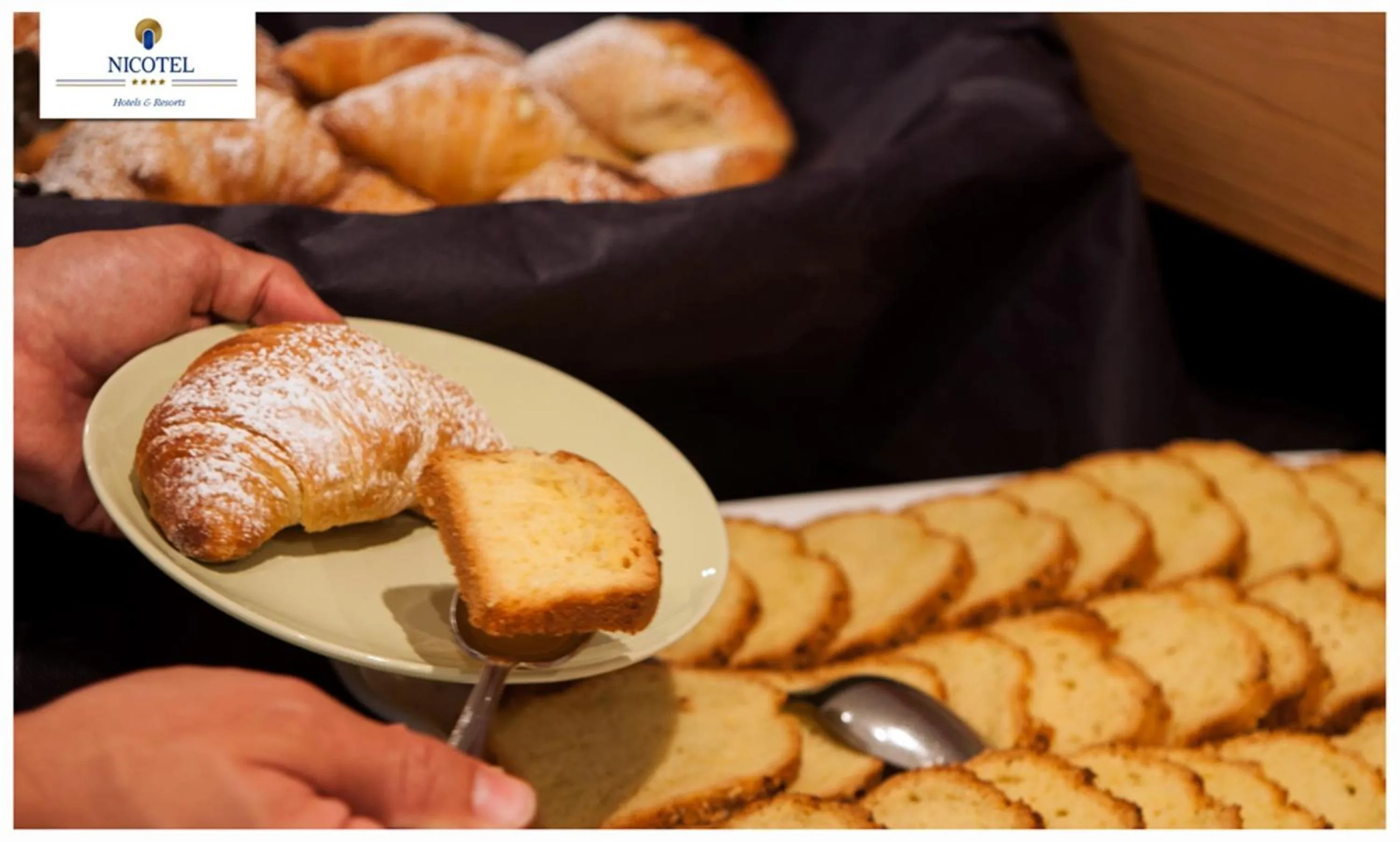 Food close-up in Nicotel Pineto