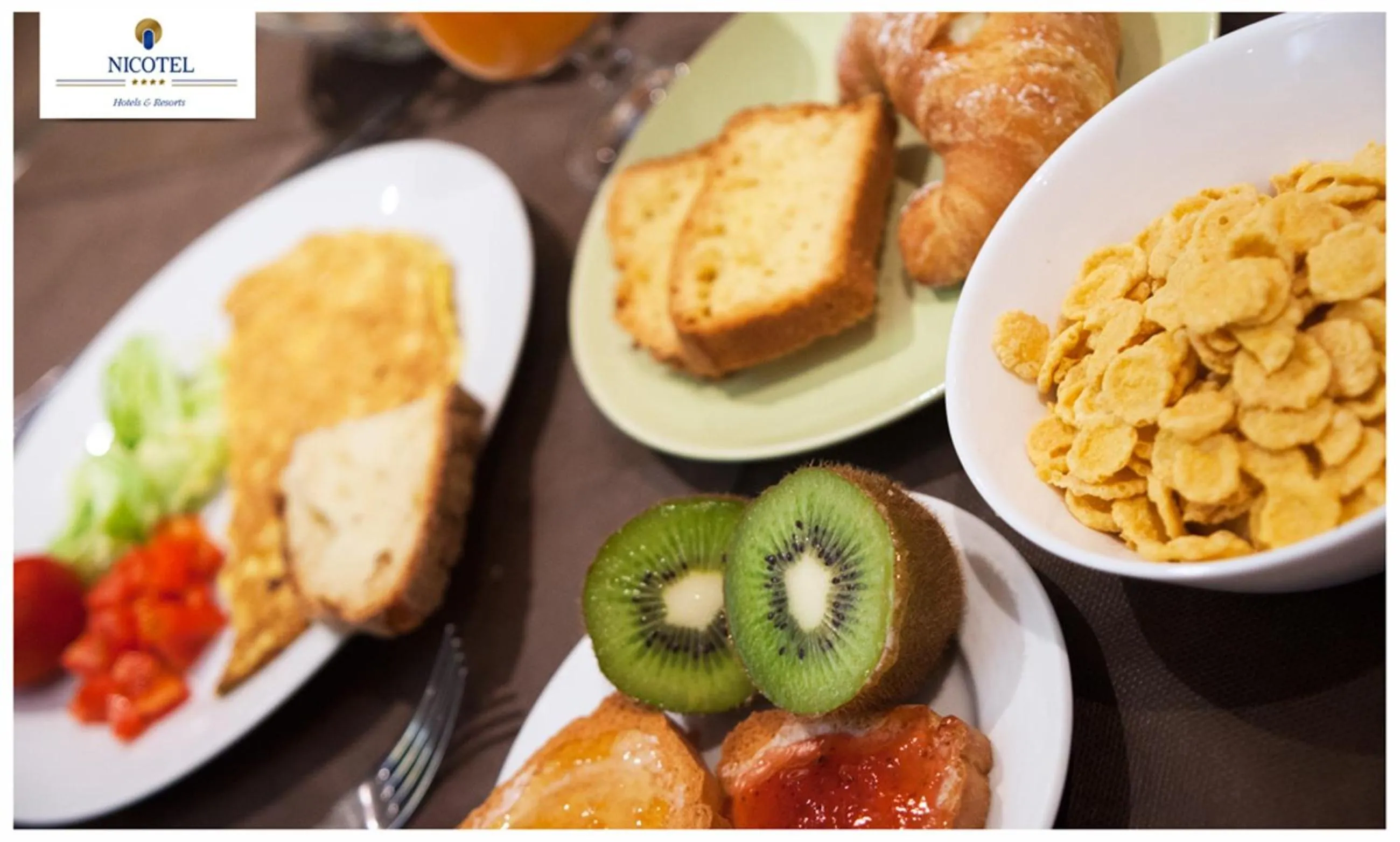 Food close-up in Nicotel Pineto