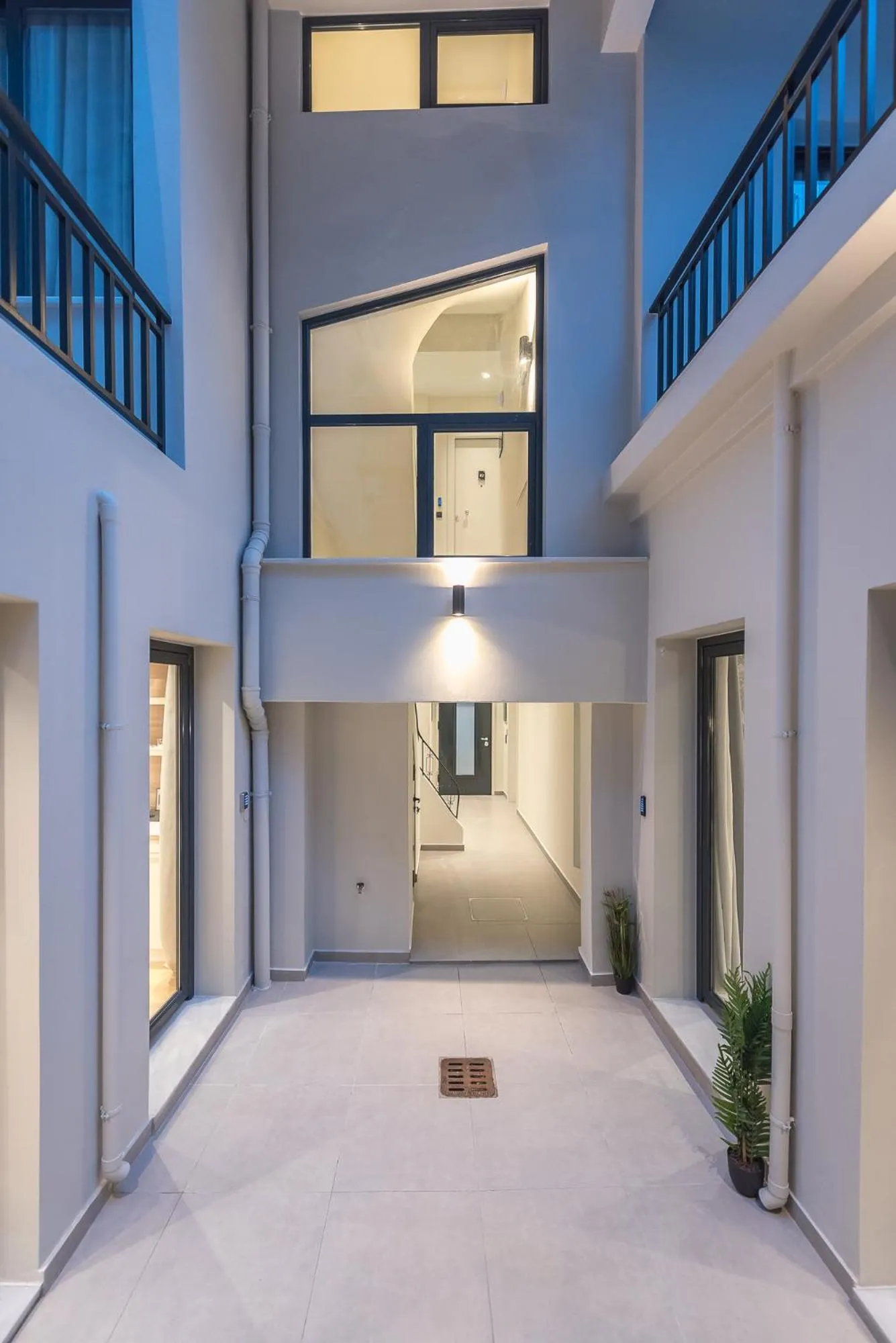 Property building in The Asprogeraka - self check-in rooms