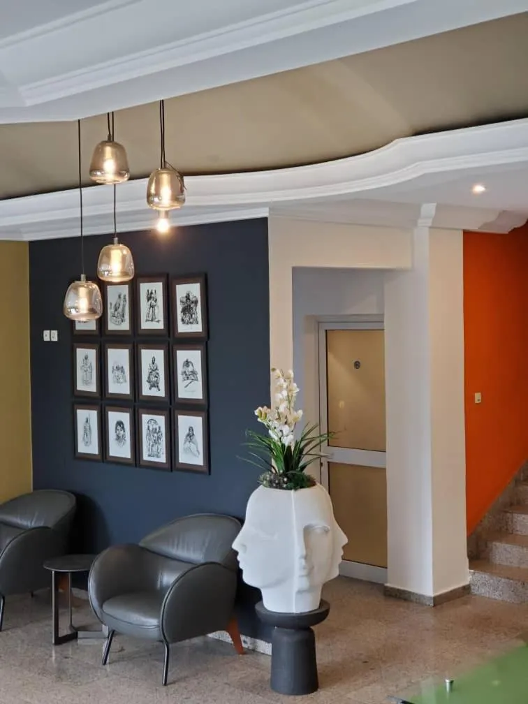 Seating area in Futuris Hotel