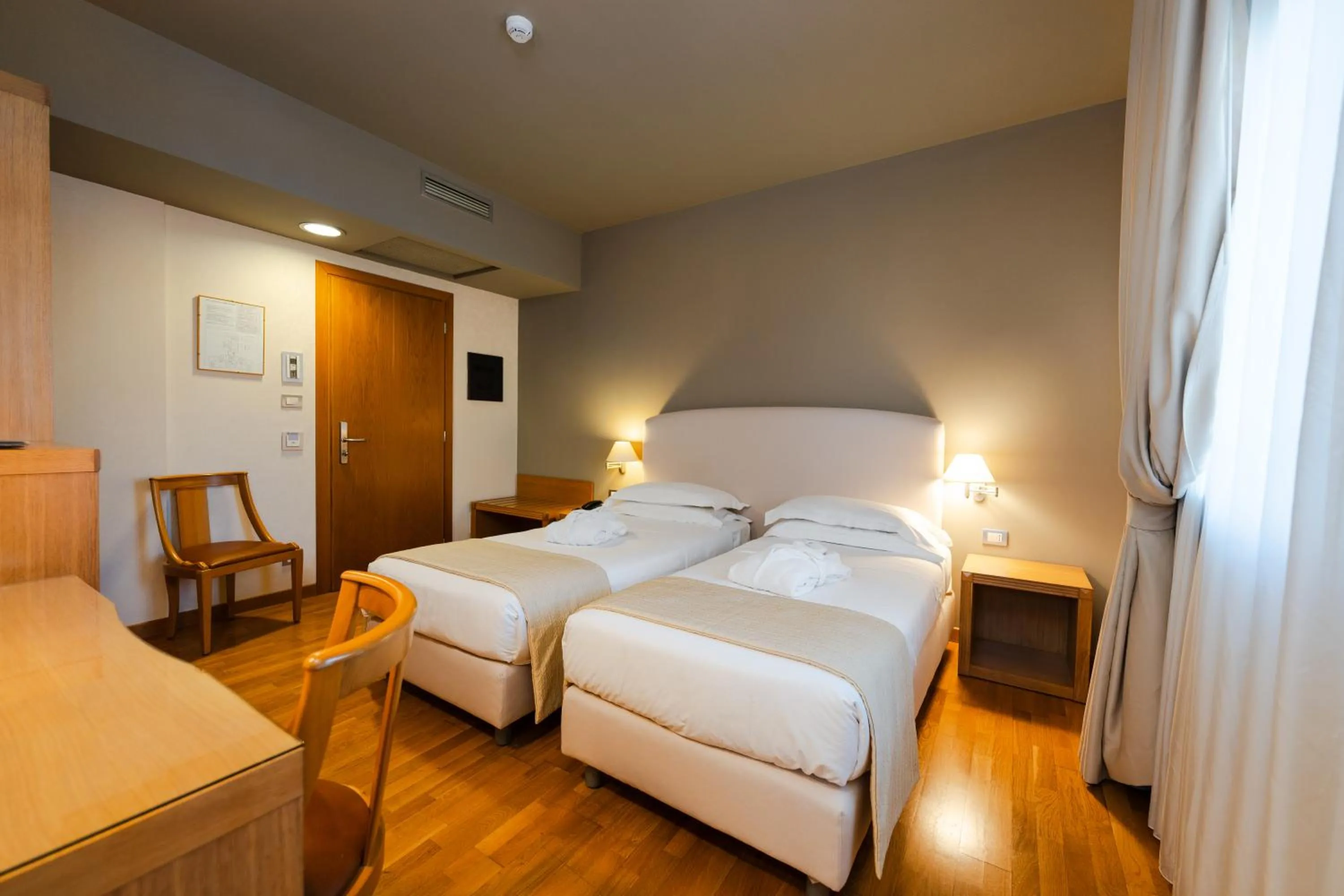 Bed in Hotel Touring