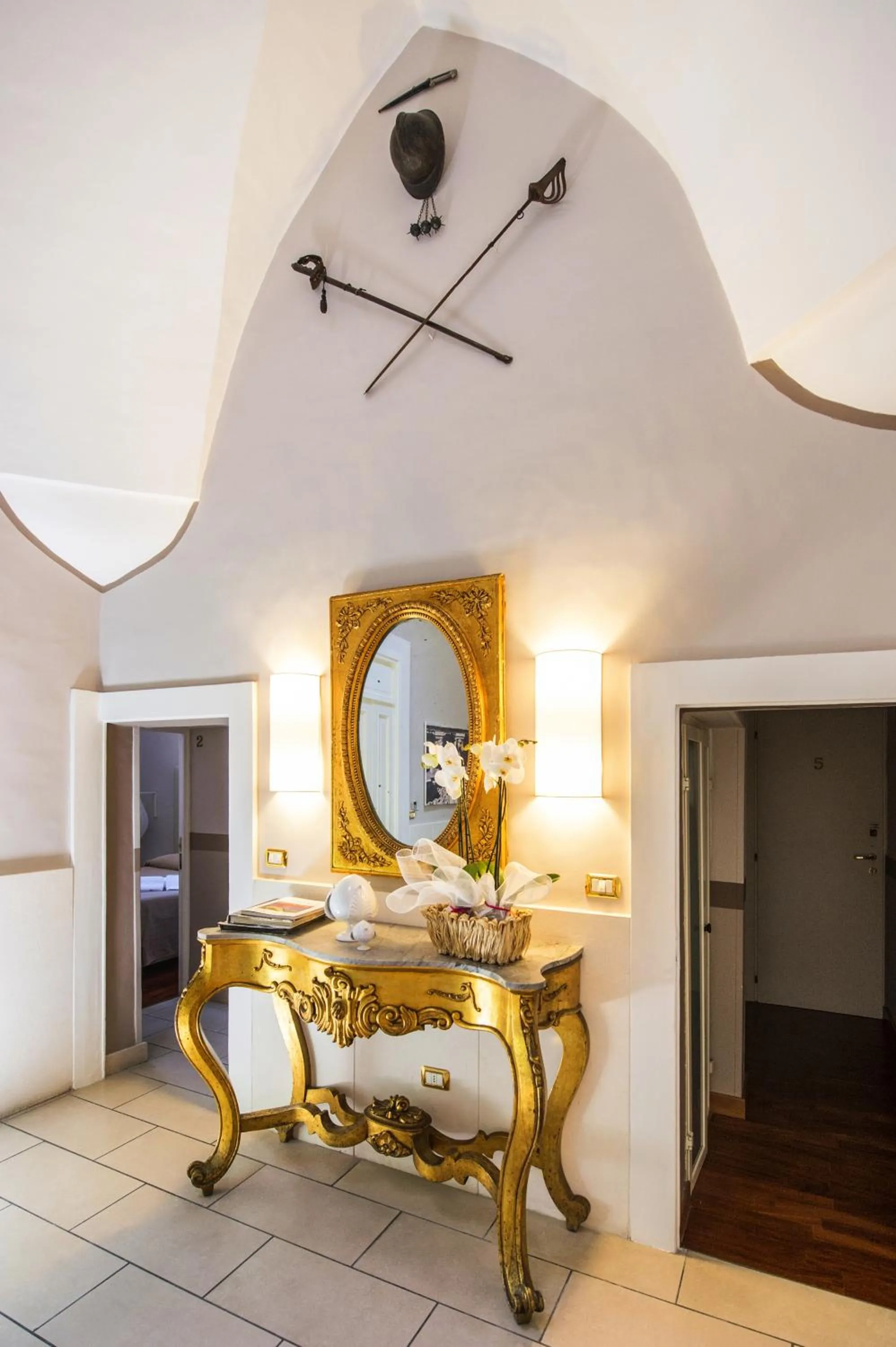 Communal lounge/ TV room in B&B Centro Storico Lecce