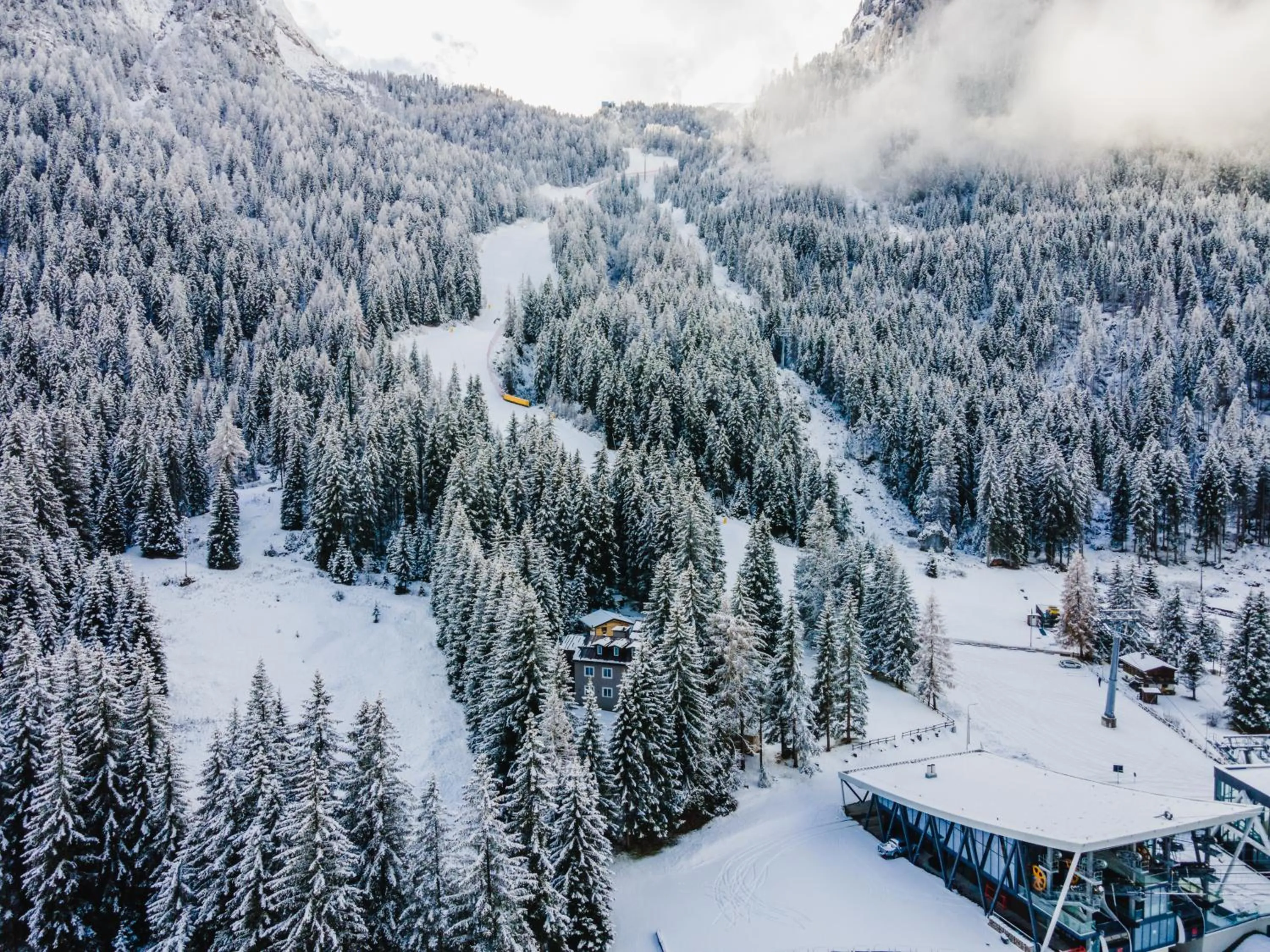Natural landscape in Chalet Queen