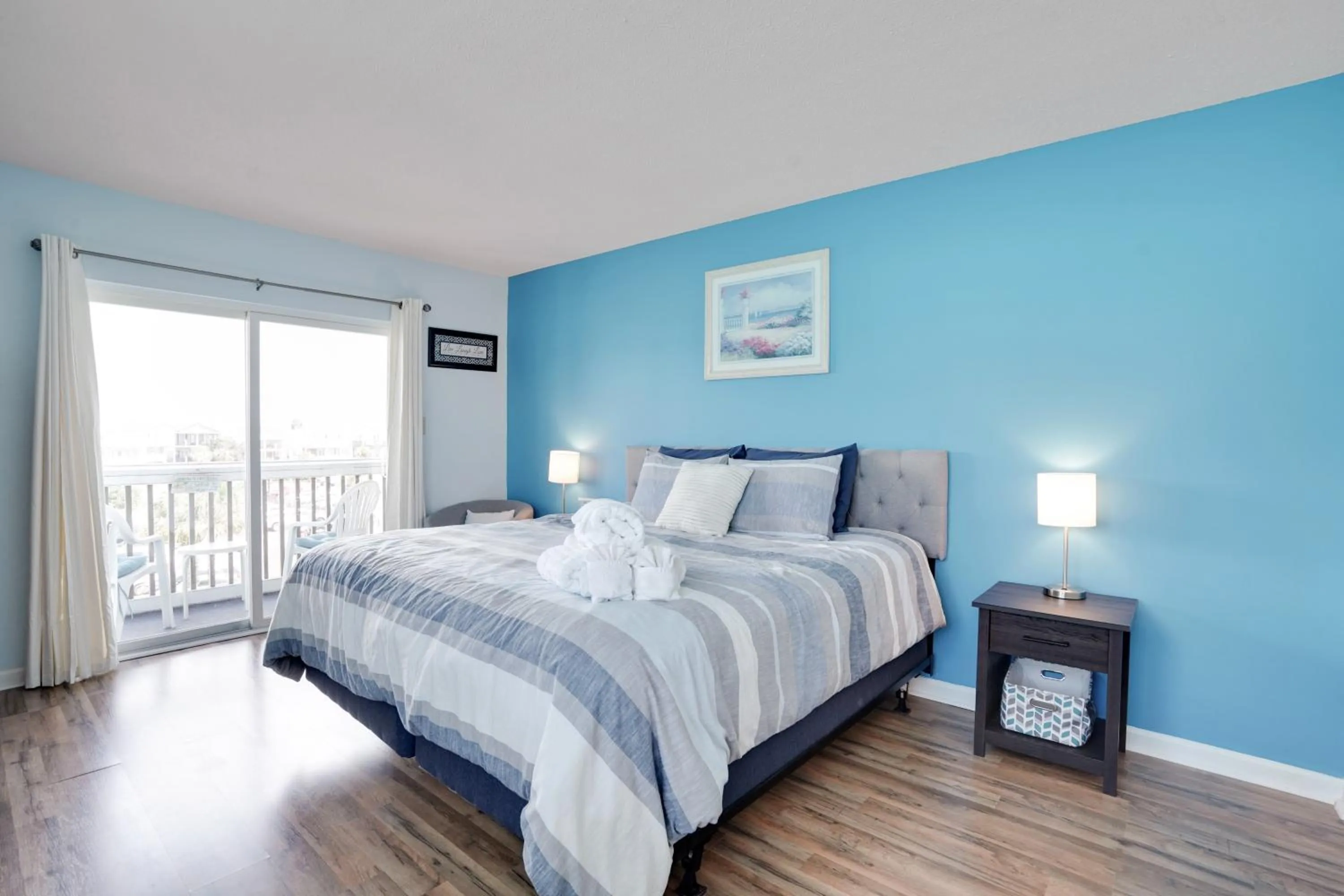 Photo of the whole room in Beautiful Blue Ocean Condo
