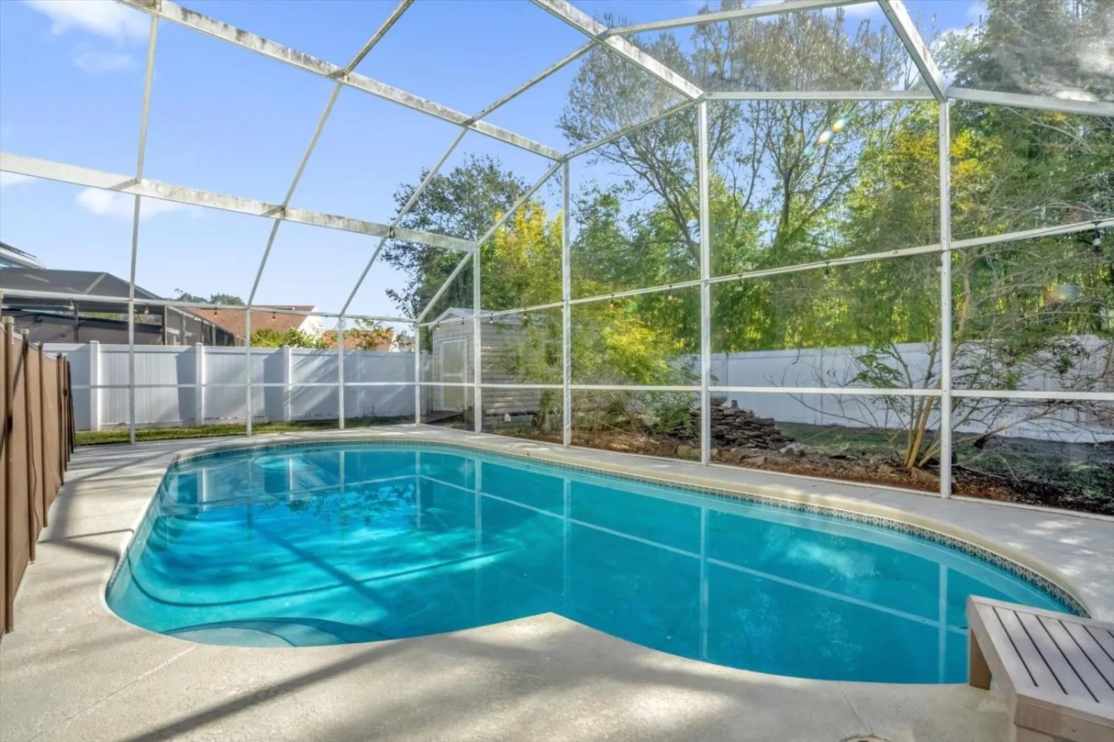 Pool view in Elegant Villa Pool Fun Game Room Near Disney