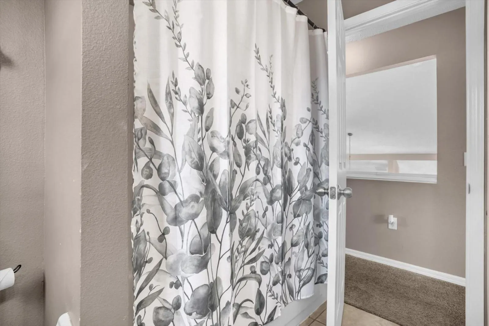 Bathroom in Elegant Villa Pool Fun Game Room Near Disney