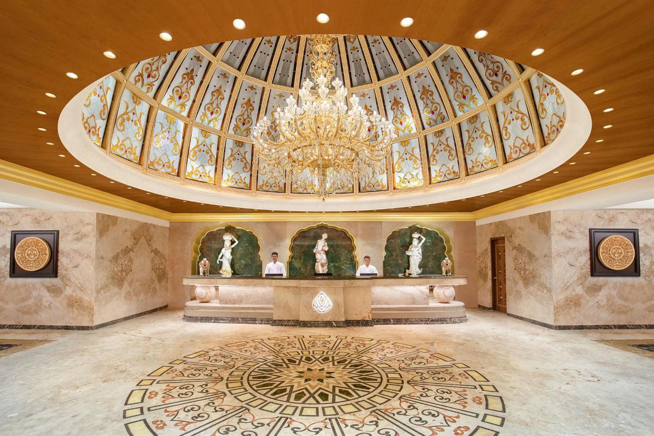 Lobby or reception in Kaldan Samudhra Palace