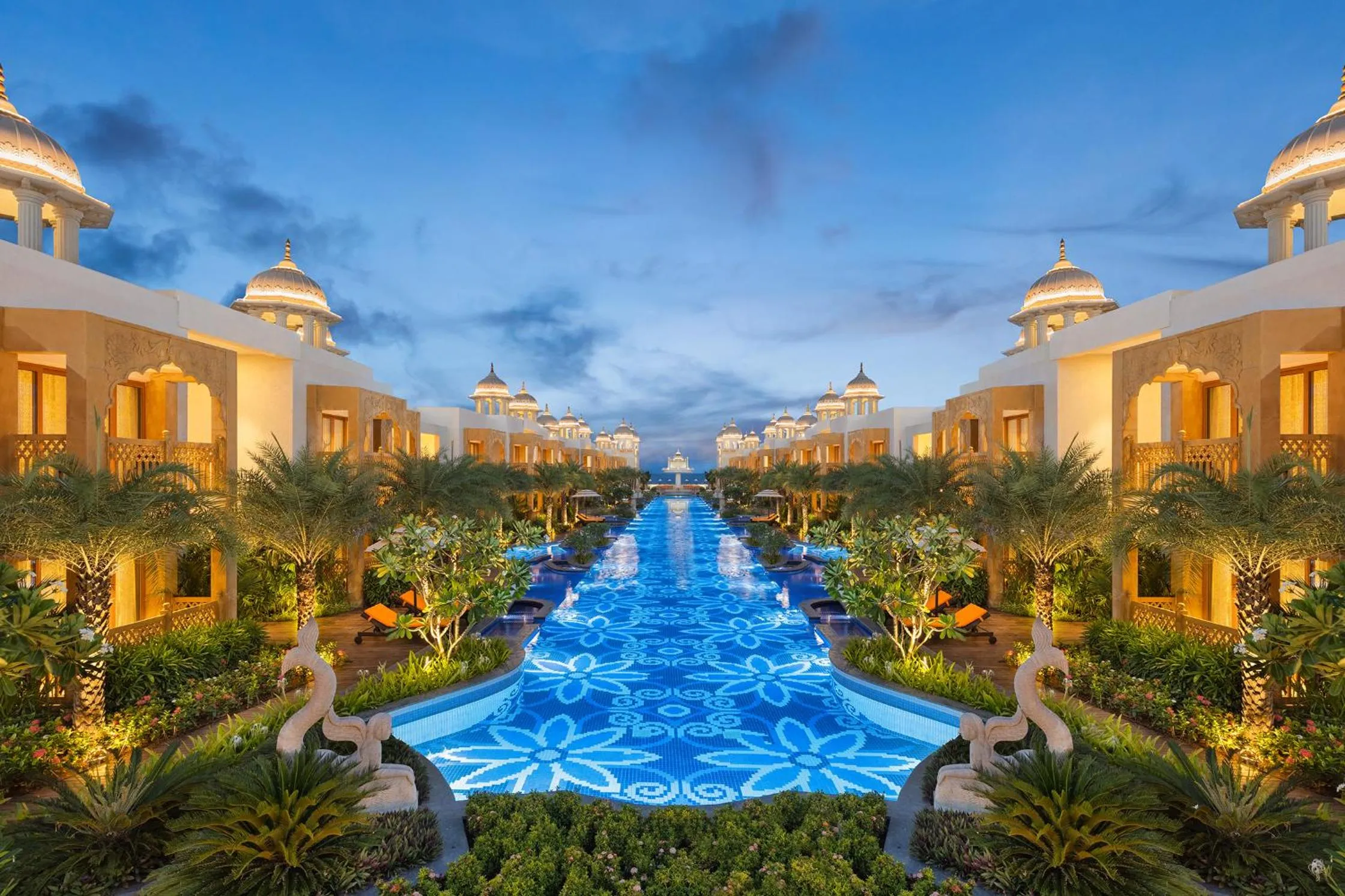 Garden in Kaldan Samudhra Palace