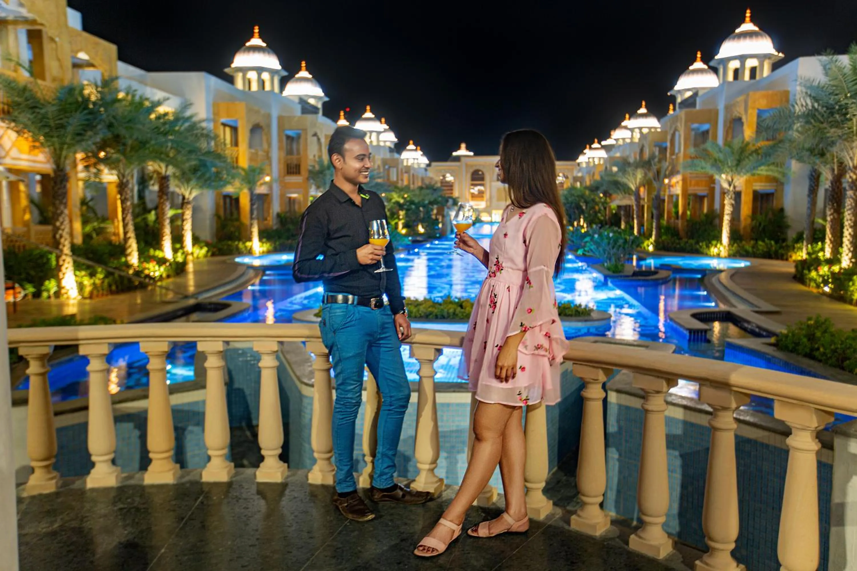 People in Kaldan Samudhra Palace