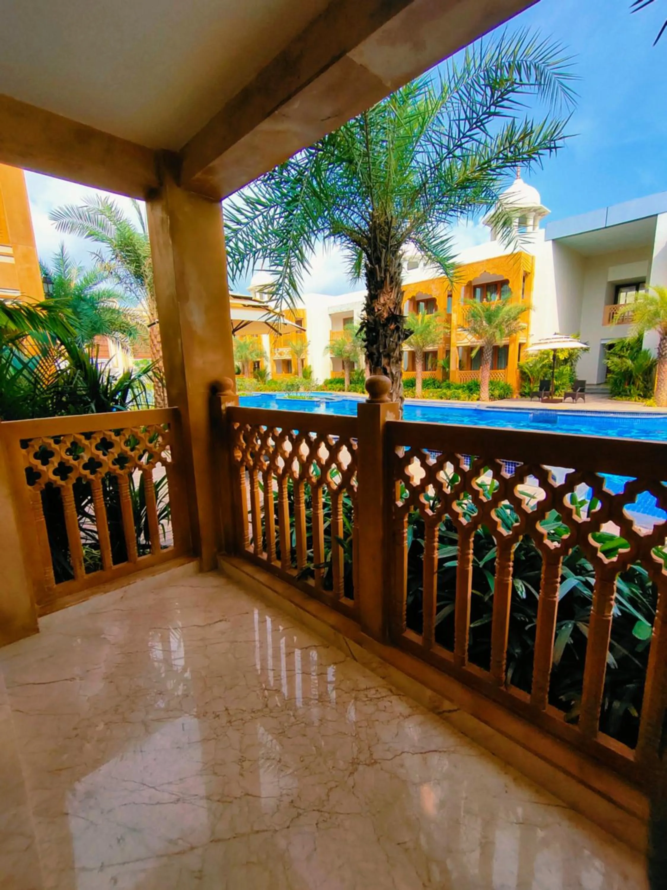 Balcony/Terrace in Kaldan Samudhra Palace
