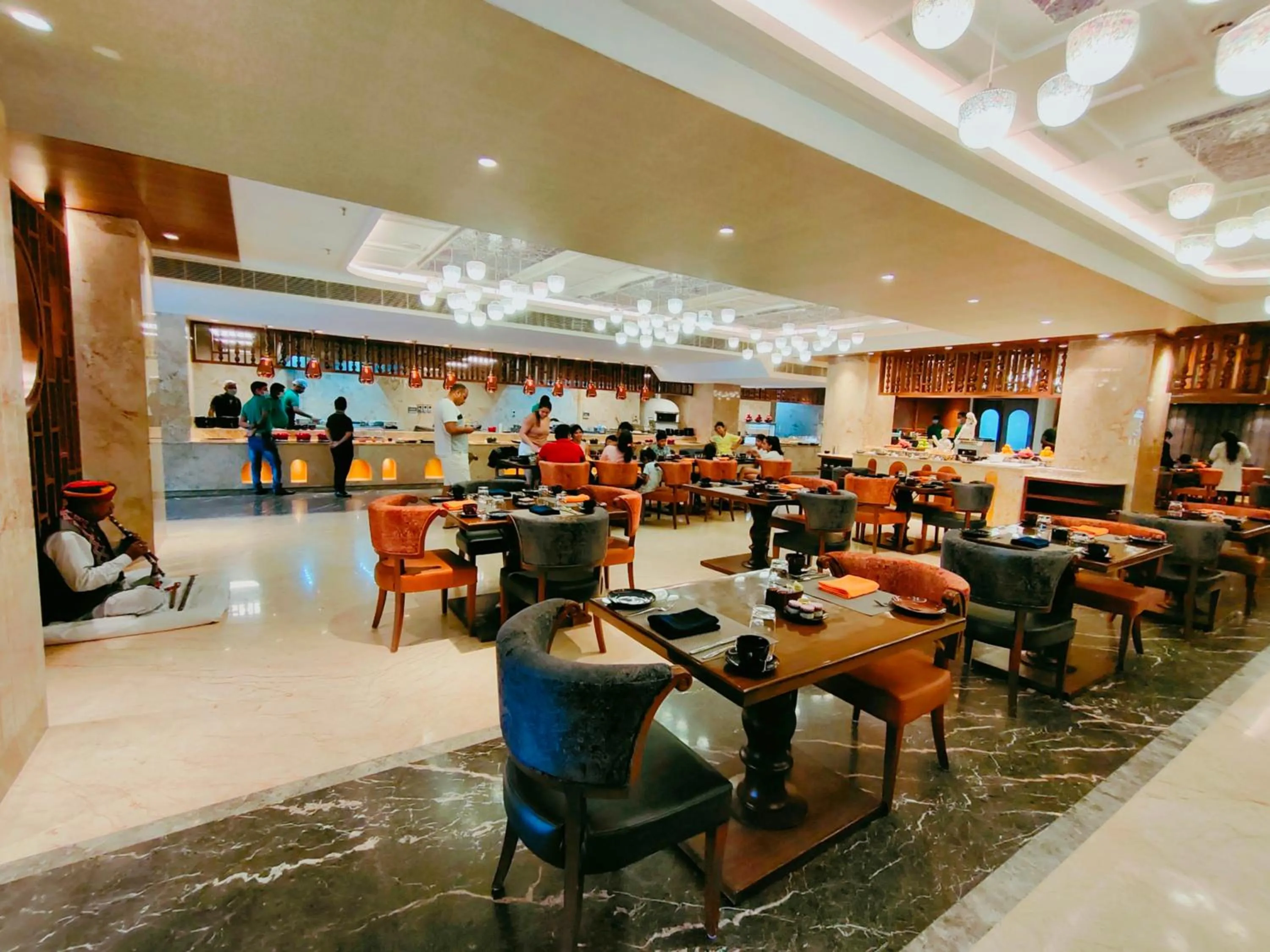 Restaurant/places to eat in Kaldan Samudhra Palace