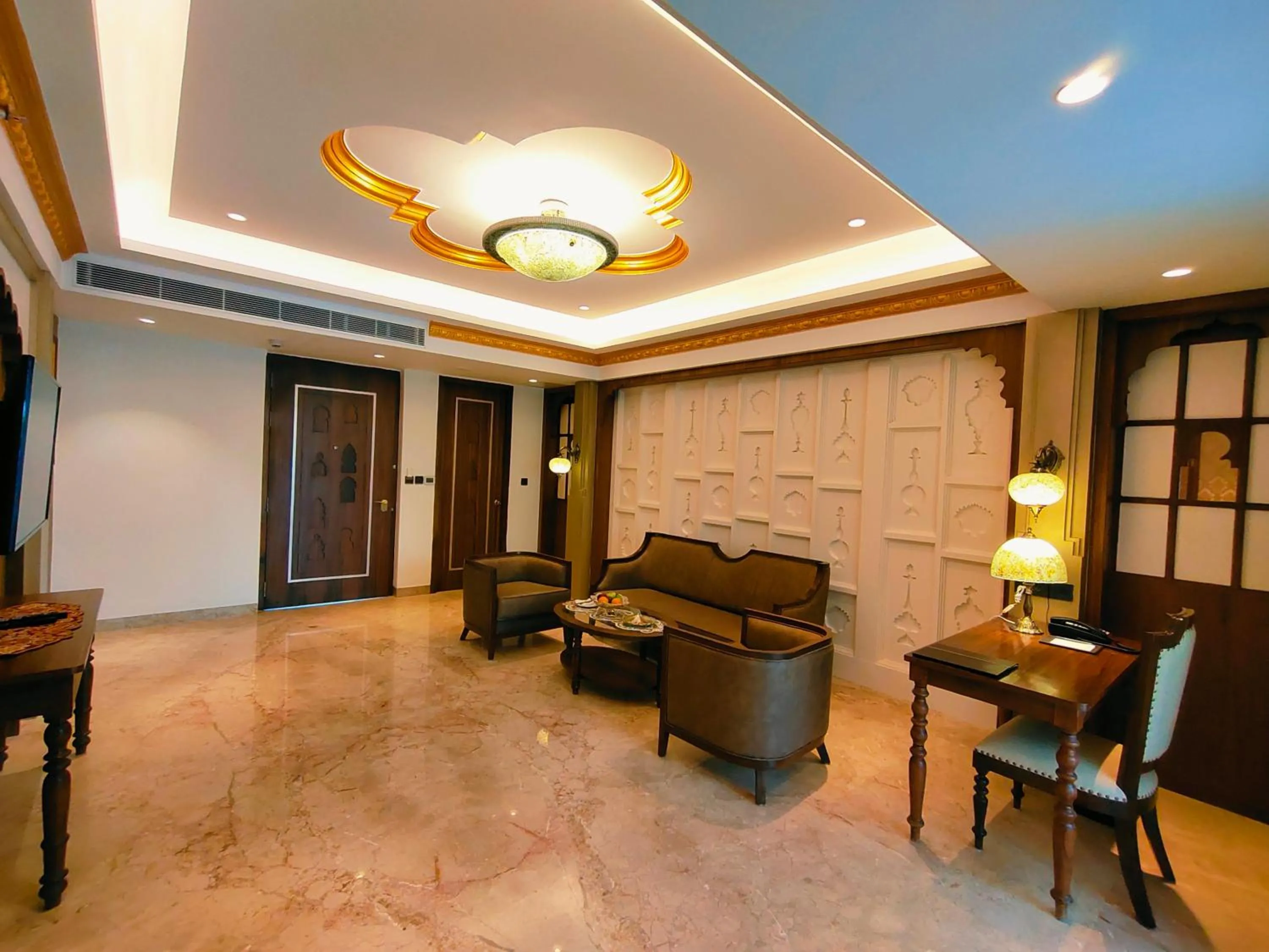 Living room in Kaldan Samudhra Palace