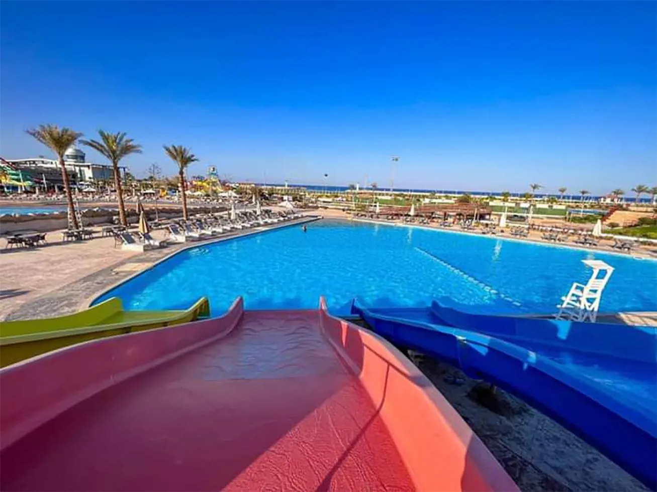 Pool view in Eastern El-Galala Aquapark Ain Sokhna