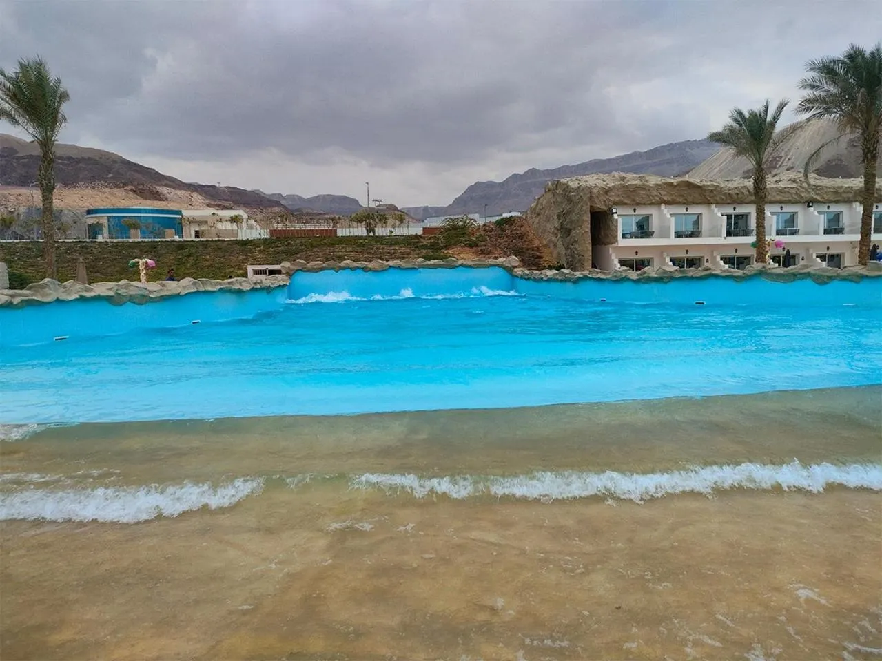 Lake view in Eastern El-Galala Aquapark Ain Sokhna