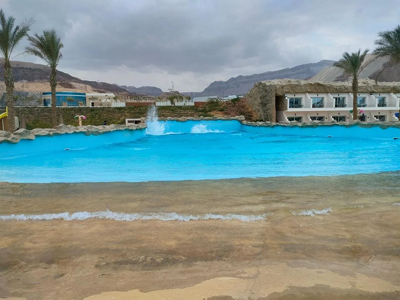 Lake view in Eastern El-Galala Aquapark Ain Sokhna