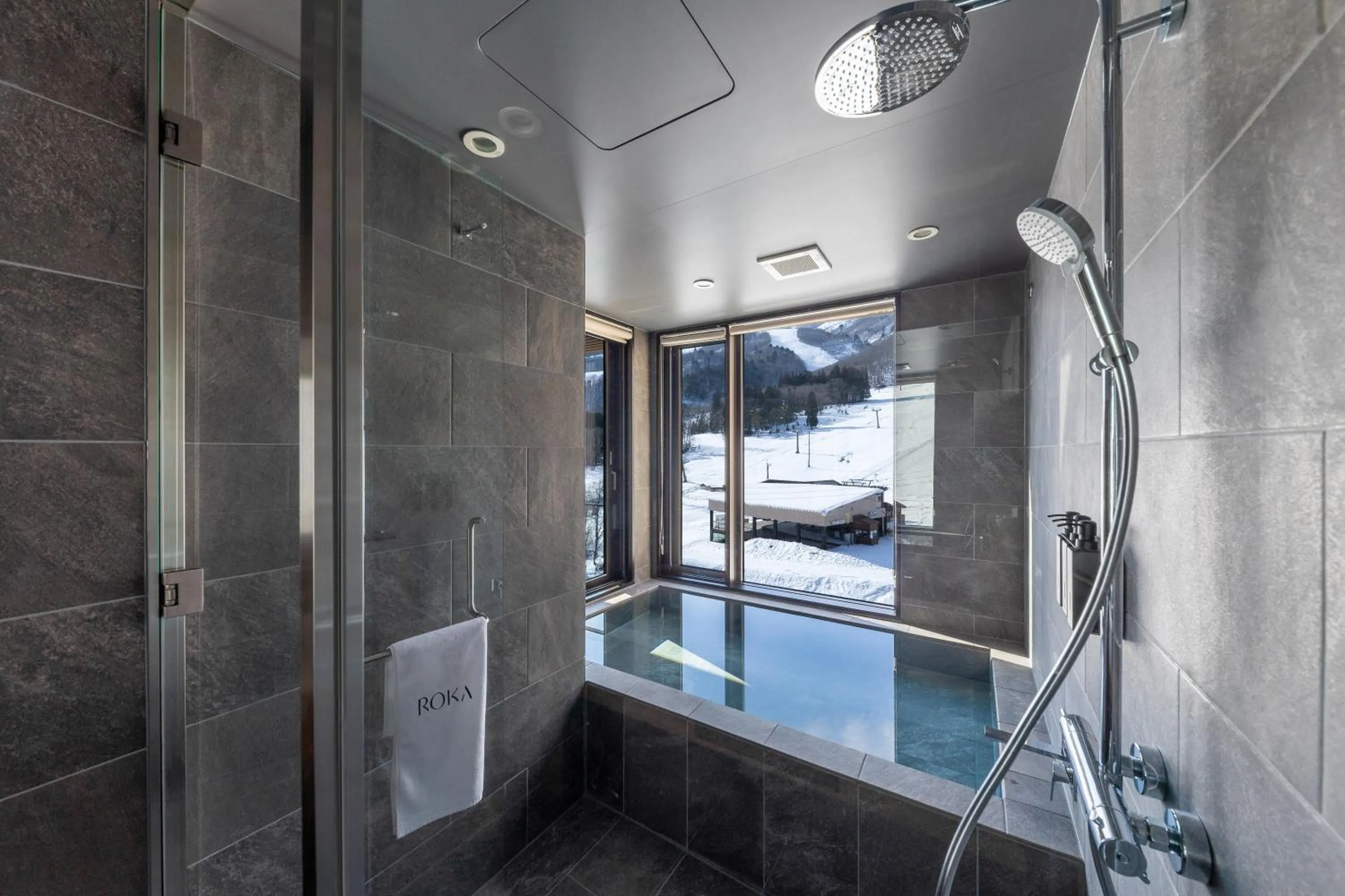 Bathroom in ROKA by HHG