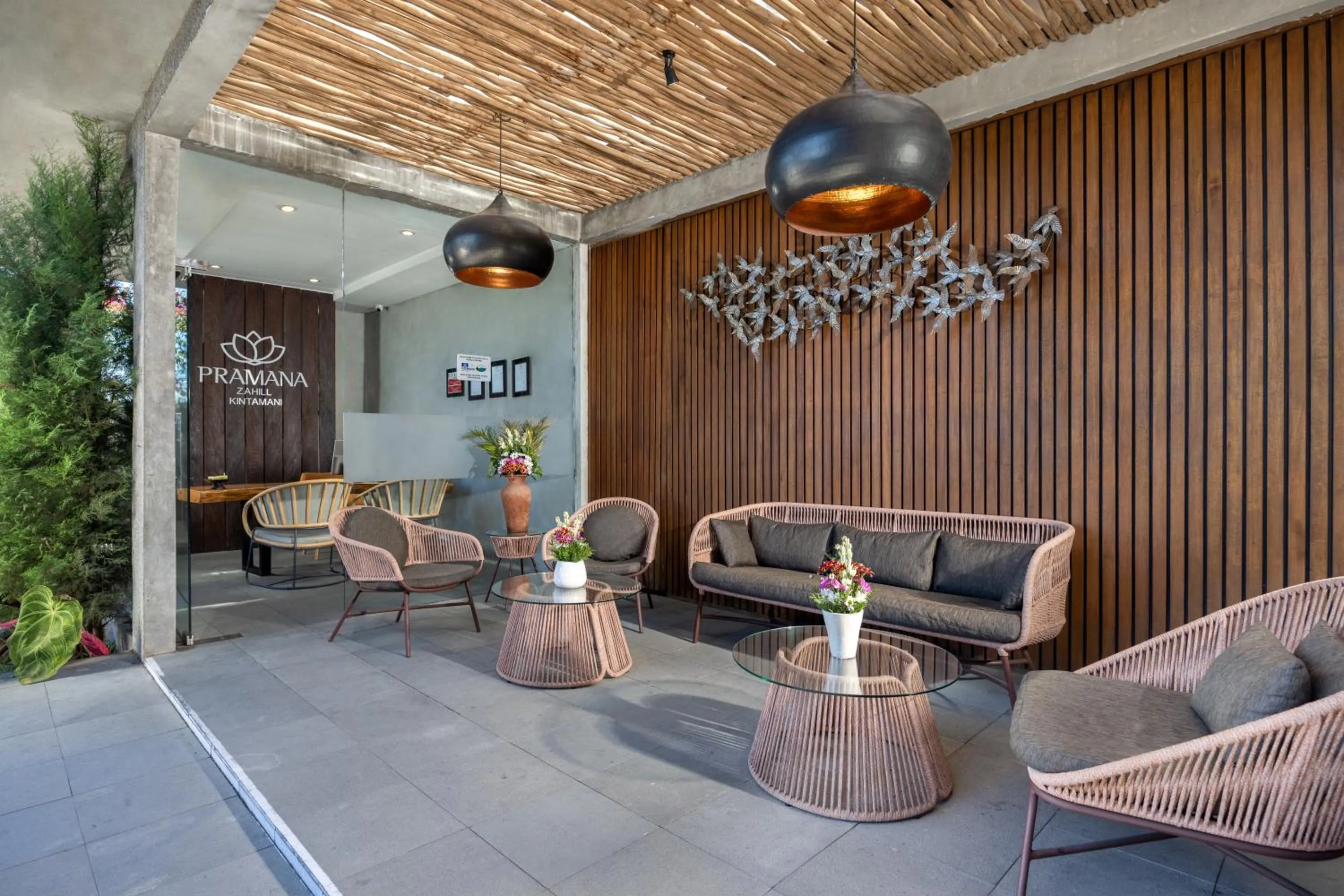 Lobby or reception in Pramana Zahill Kintamani
