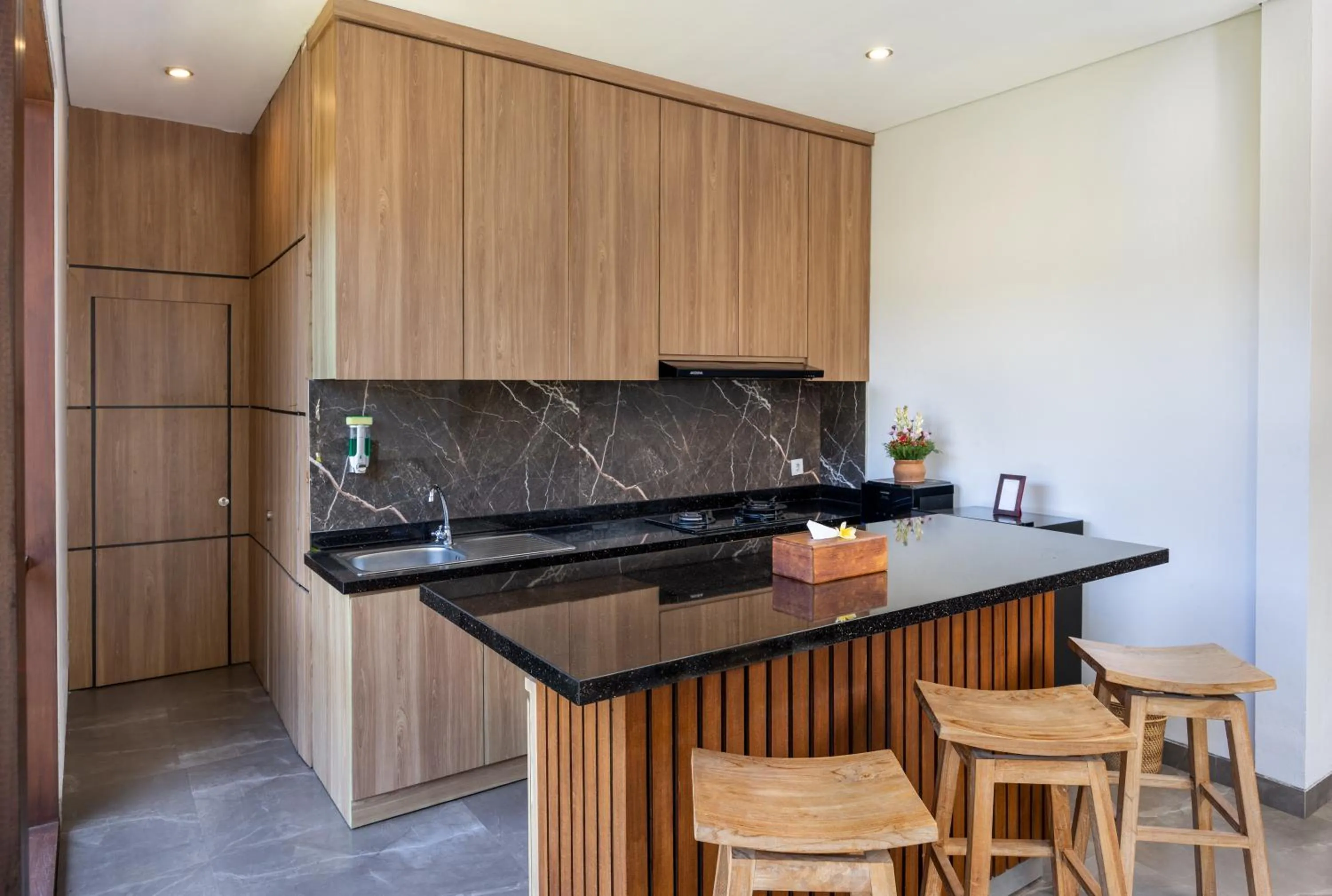 Kitchen or kitchenette in Pramana Zahill Kintamani